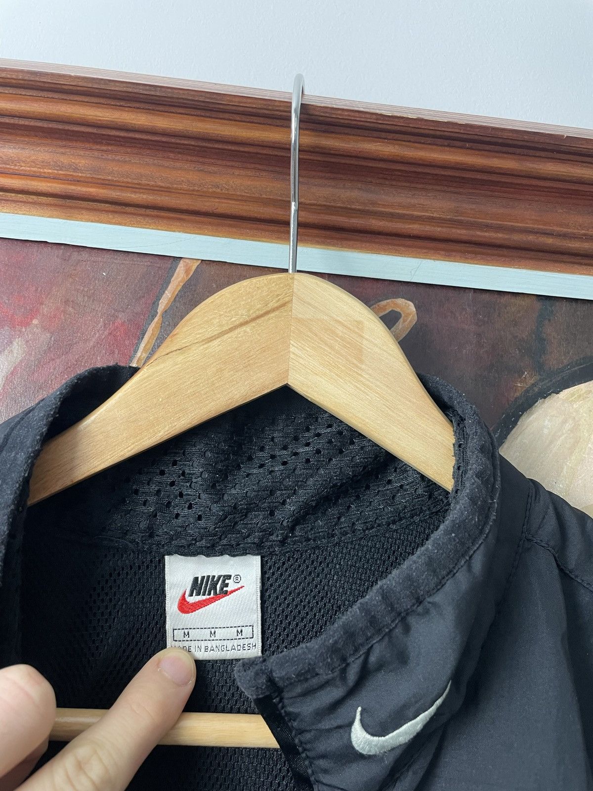 Nike Nike Vintage 90s Jacket Mini Swoosh Rare Streetwear Running Size US M / EU 48-50 / 2 - 4 Thumbnail