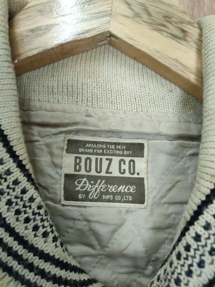 Vintage BOUZ MPS Club varsity wool leather vintage jacket #4094DLAL Size US M / EU 48-50 / 2 - 9 Thumbnail