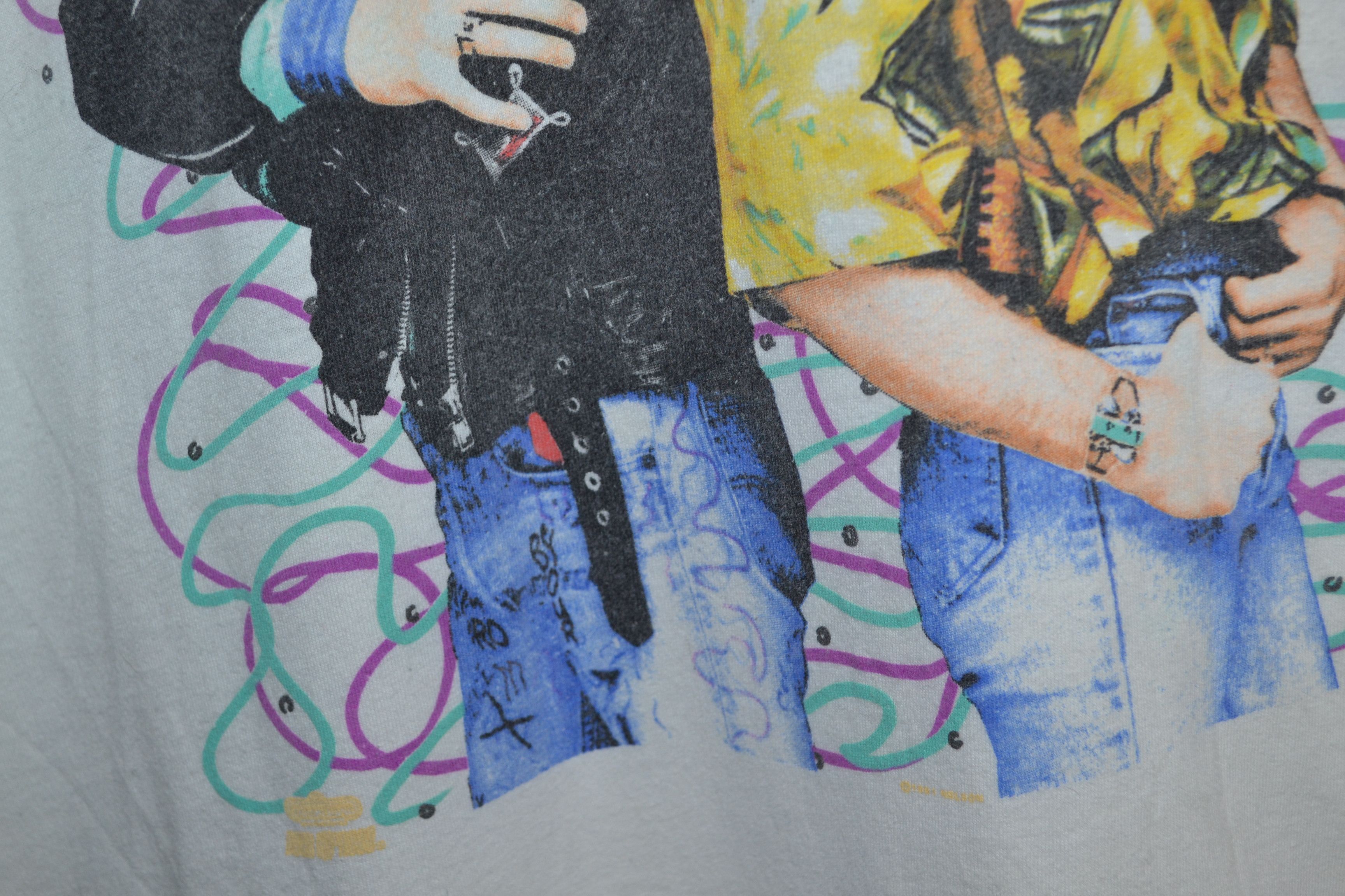 Band Tees Vintage 1991 Nelson Band Tour T-Shirt Size XL Size US XL / EU 56 / 4 - 4 Thumbnail