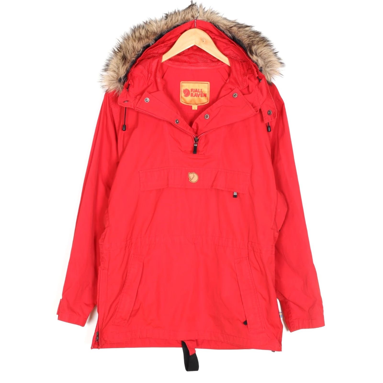 Vintage FJÄLLRÄVEN G-1000 Gutulia Anorak Jacket Men Size S Fur Hooded MJ6080 Jacket Size US S / EU 44-46 / 1 - 2 Thumbnail