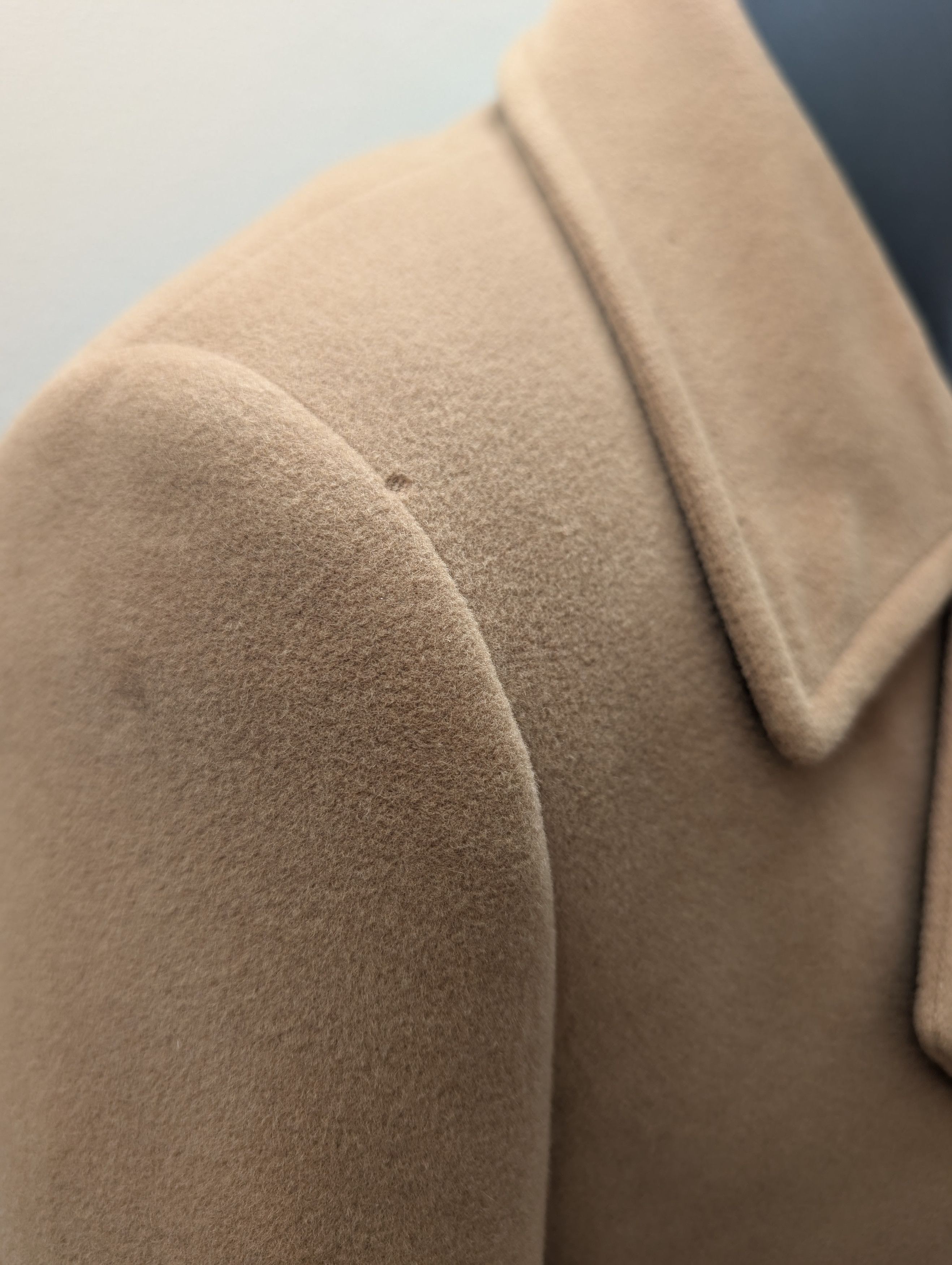 Hermes Men's Hermès Angora Cashmere Double Breasted Coat Size US M / EU 48-50 / 2 - 3 Thumbnail