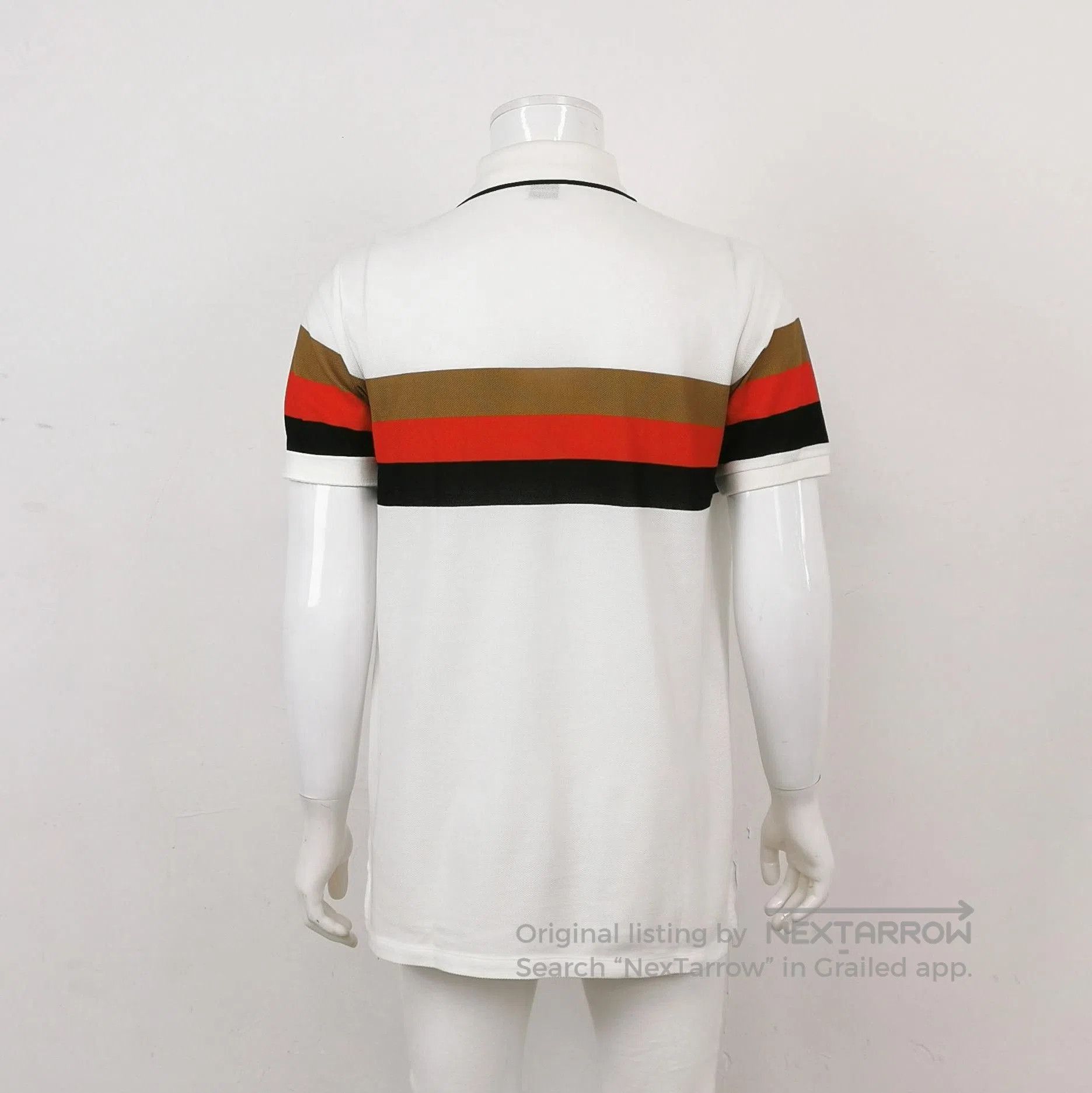 Burberry Burberry Color Block Striped Polo Shirt Size S . Size US S / EU 44-46 / 1 - 1 Thumbnail
