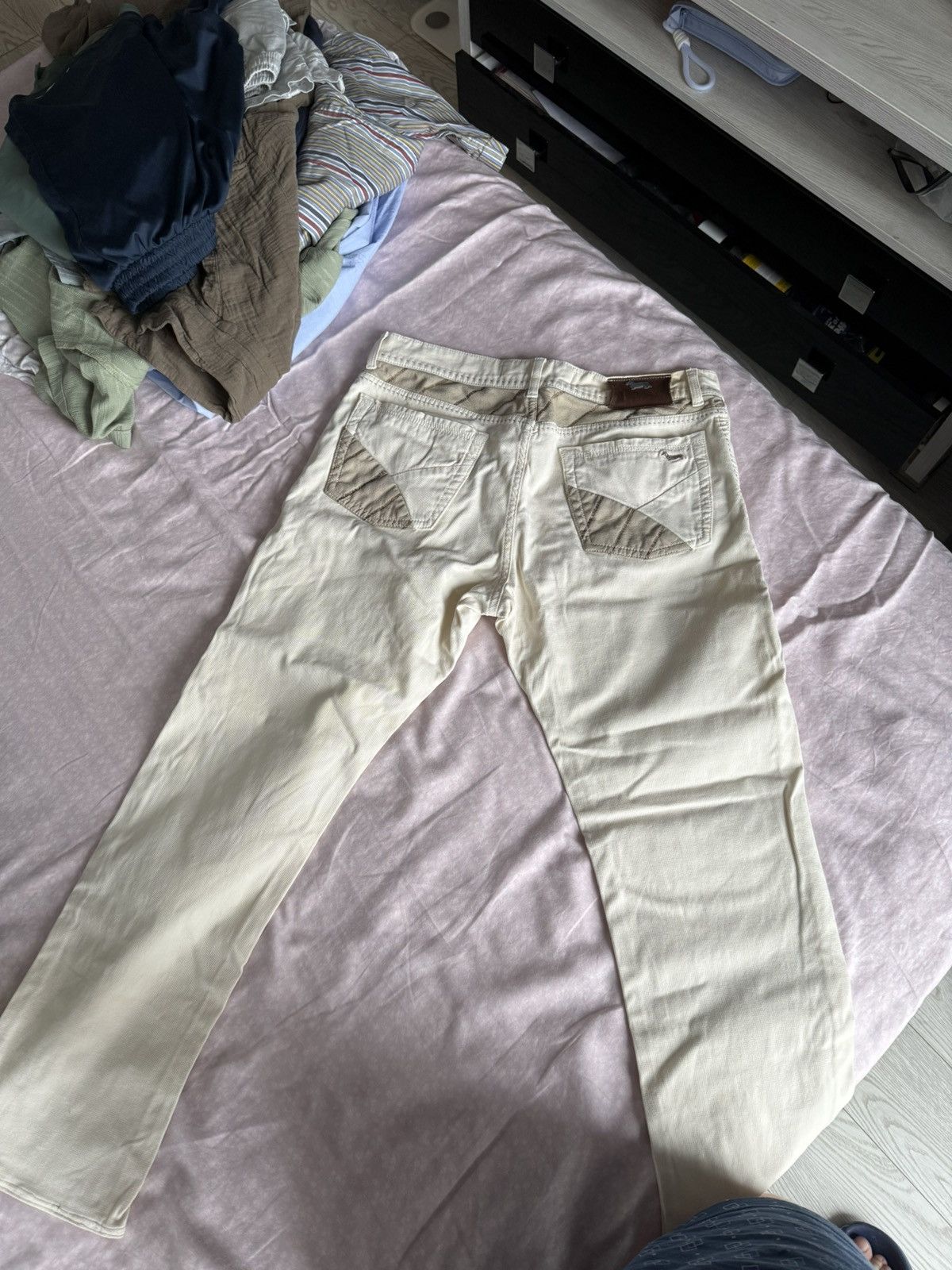 Harmont & Blaine Harmont & Blaine Cream Chinos — Size 48 (IT) Size US 31 - 5 Thumbnail