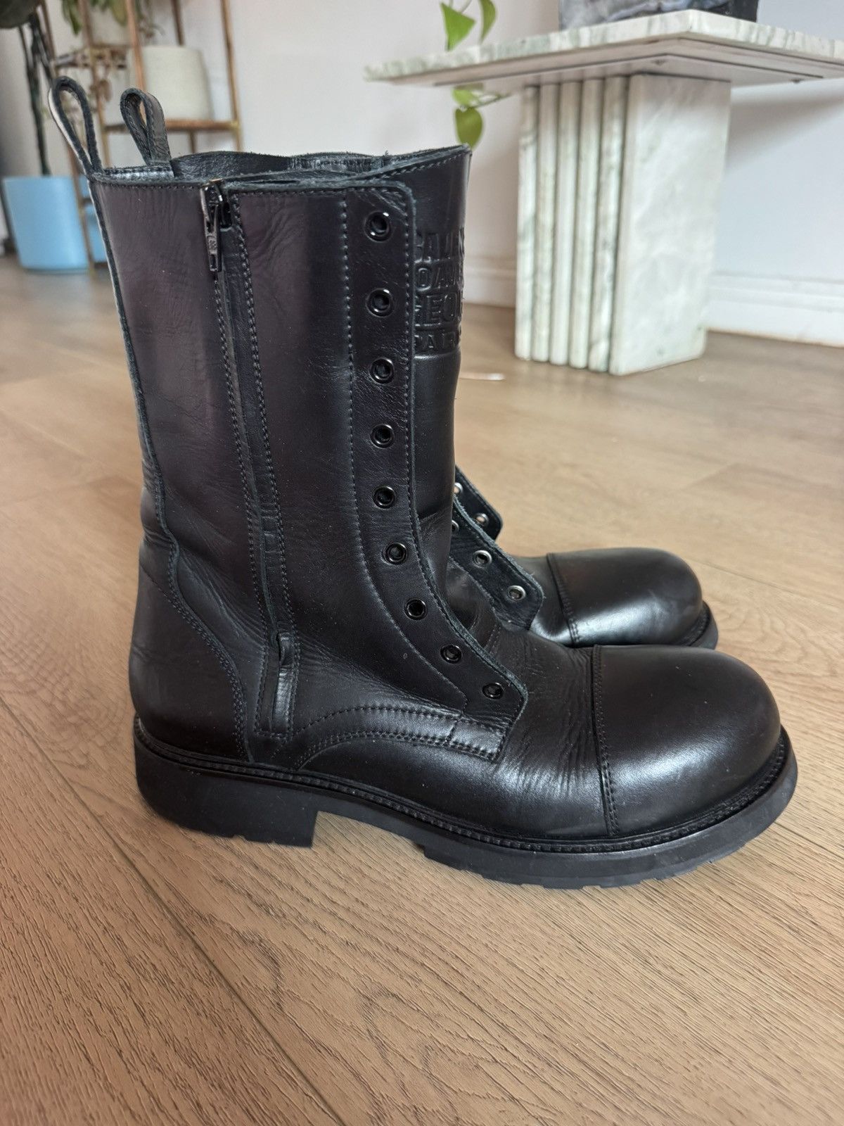 Balenciaga Truck Lace up combat boots 42 Size US 9 / EU 42 - 4 Thumbnail