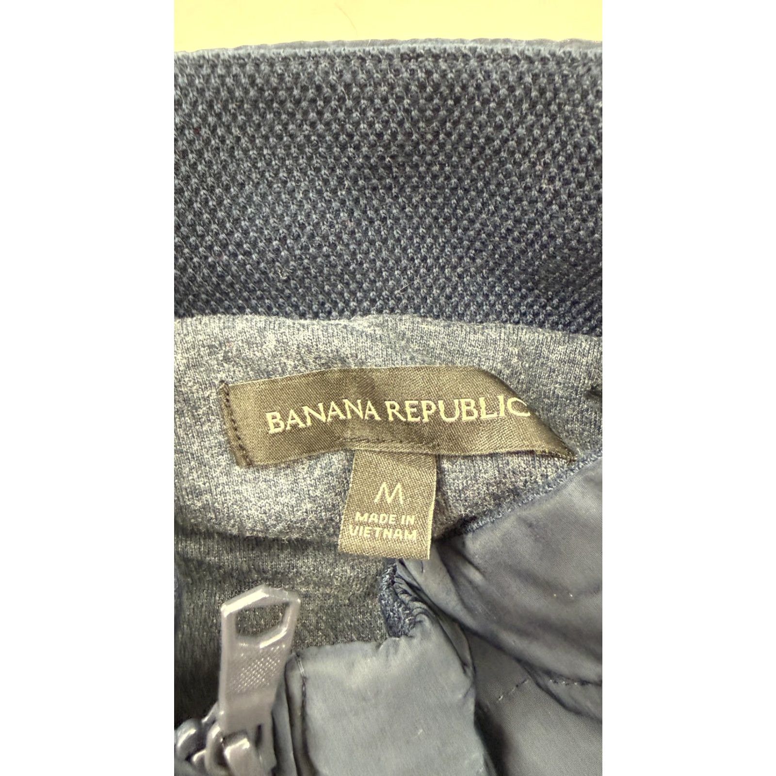 Banana Republic Banana Republic Vest Mens M Blue Quilted Full Zip Insulated Pockets Size US M / EU 48-50 / 2 - 4 Thumbnail