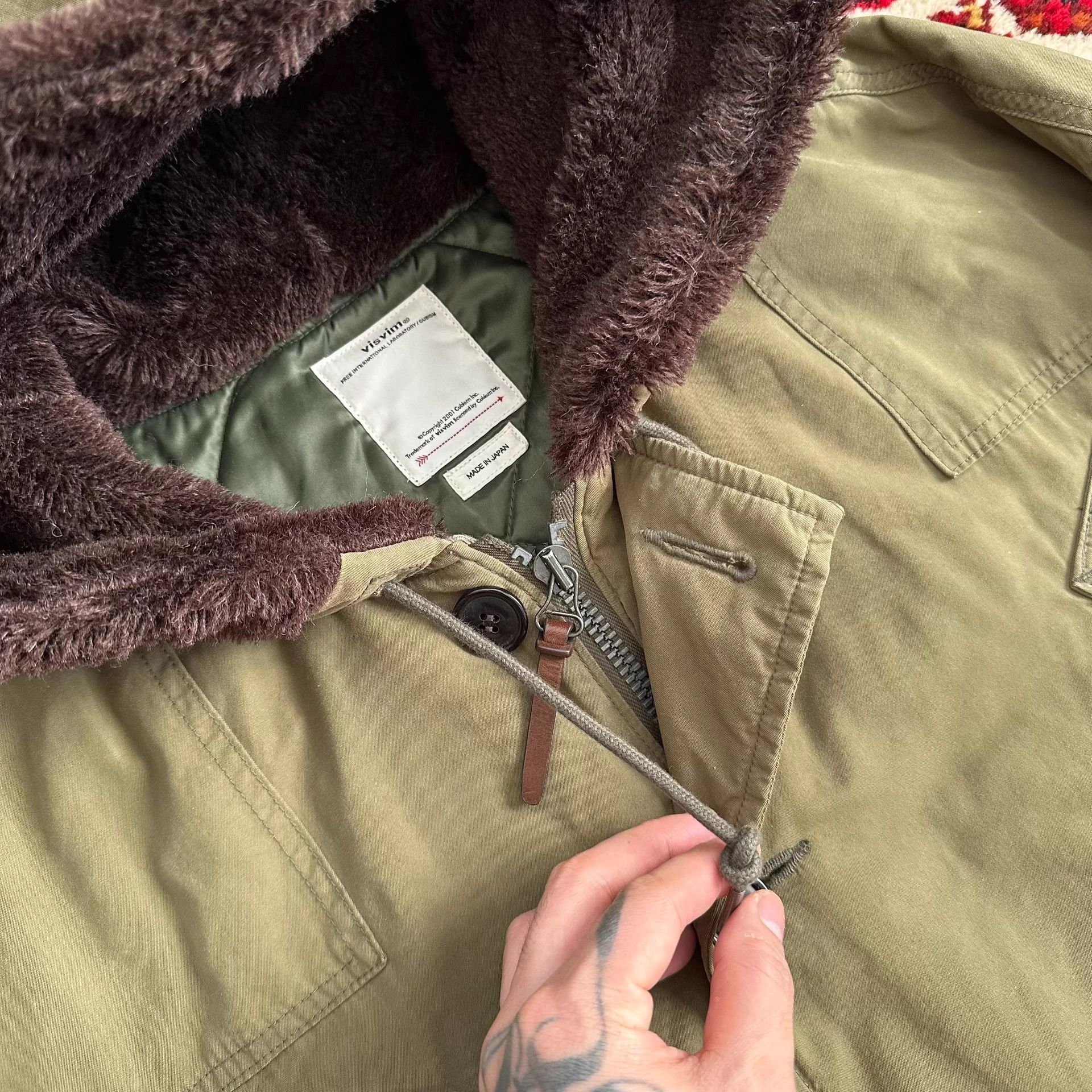 Visvim Visvim 19aw Wright Field Parka, Muddy Dye Coat, Size US S / EU 44-46 / 1 - 6 Thumbnail