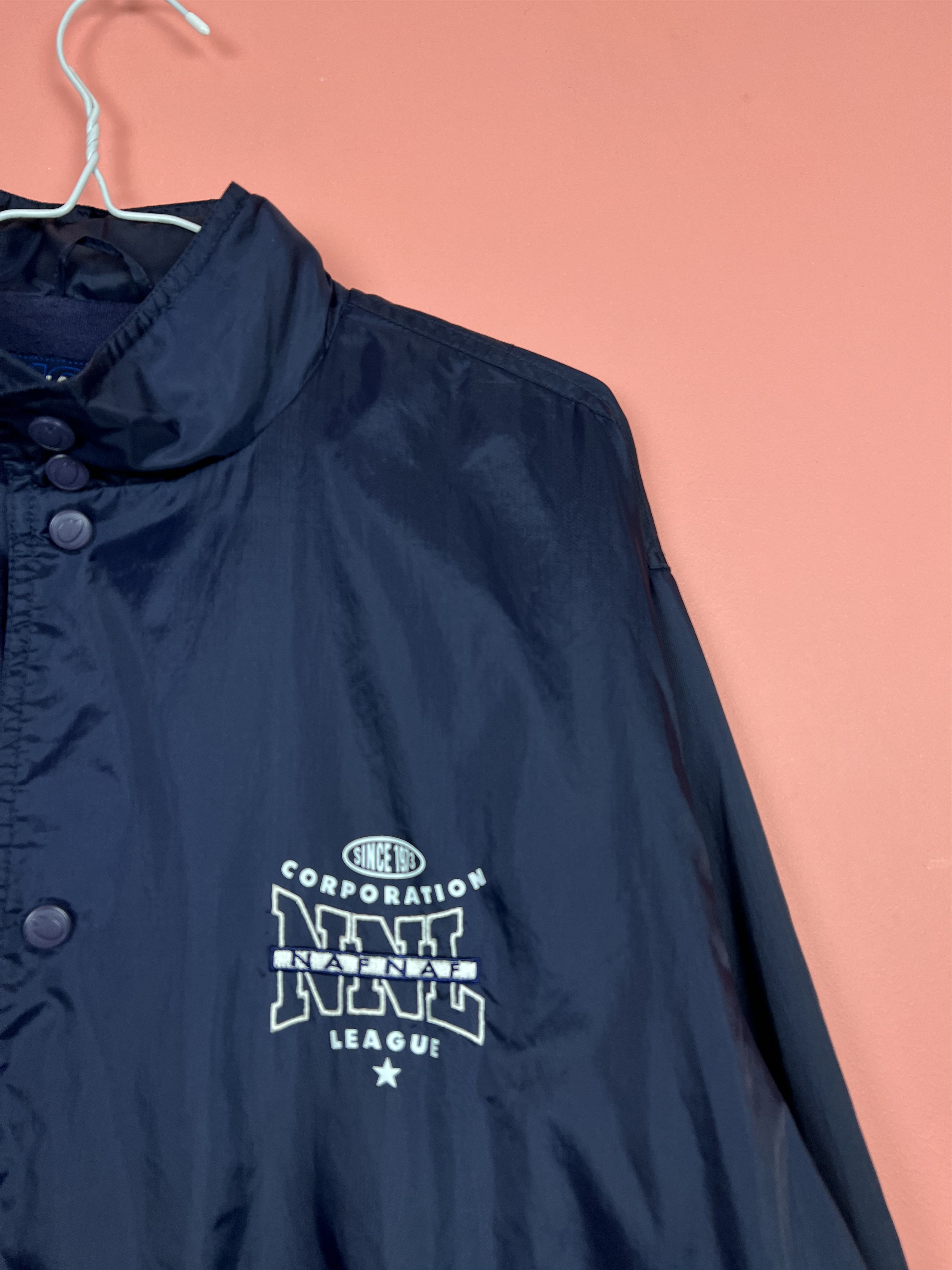 Japanese Brand Naf naf streetwear casual jacket hood big logo vintage Size US L / EU 52-54 / 3 - 11 Thumbnail
