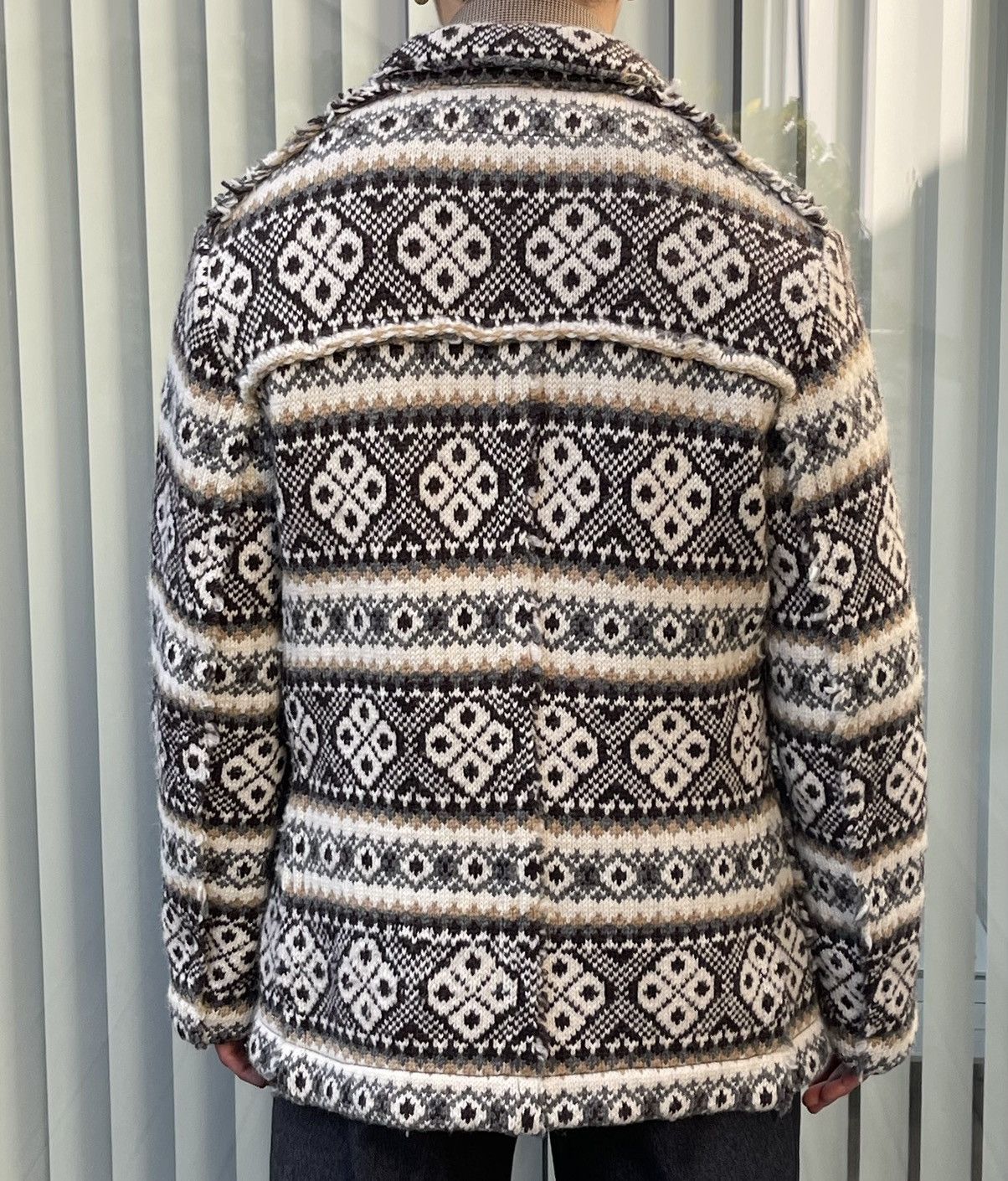 Comme des Garcons Comme Des Garcons Junya Watanabe Fall 2003 Knited Blazer Size US M / EU 48-50 / 2 - 10 Thumbnail