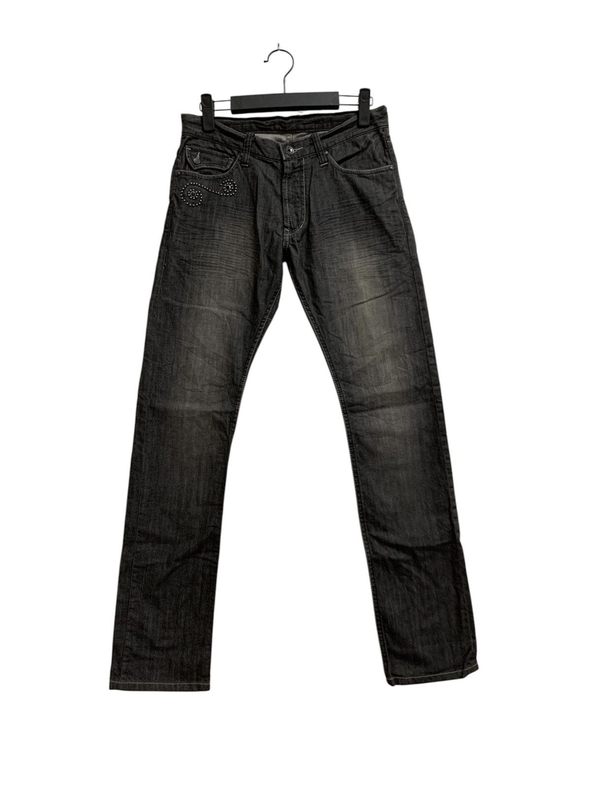 Japanese Brand 291295 homme straight cut pant Size US 30 / EU 46 - 2 Thumbnail