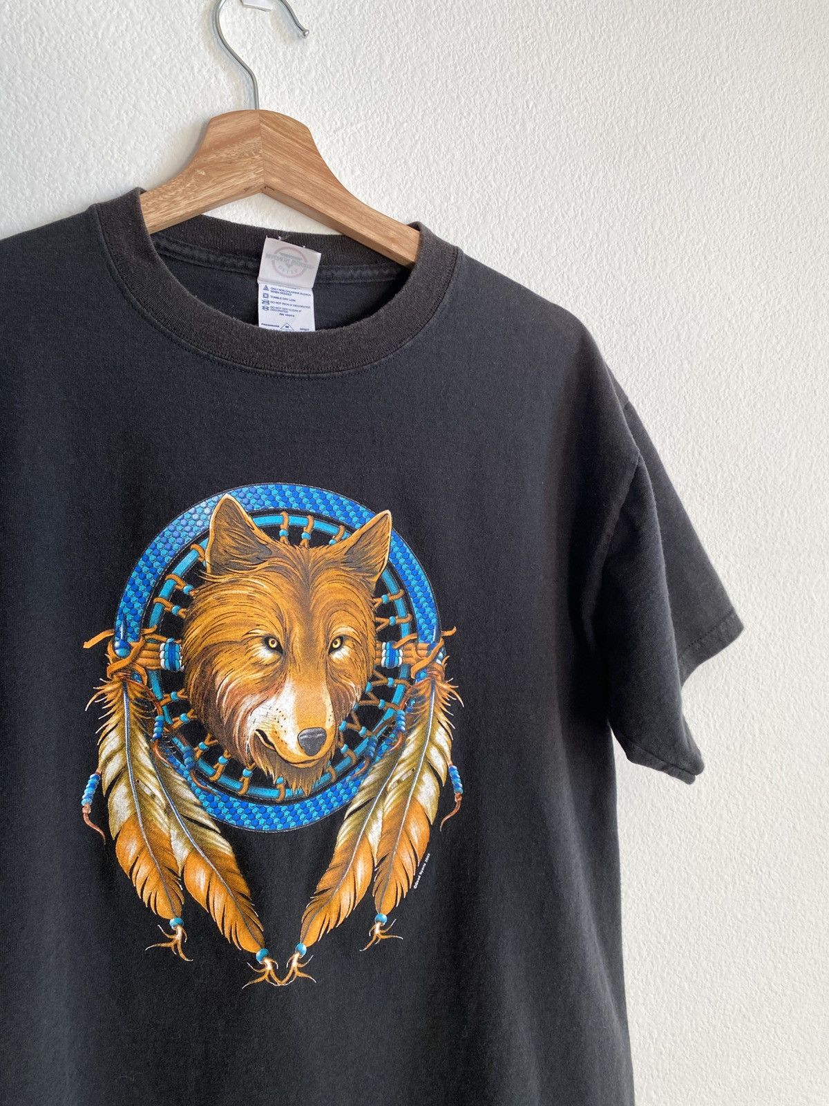 Vintage Vintage Native Wolf Tee Size US M / EU 48-50 / 2 - 3 Thumbnail
