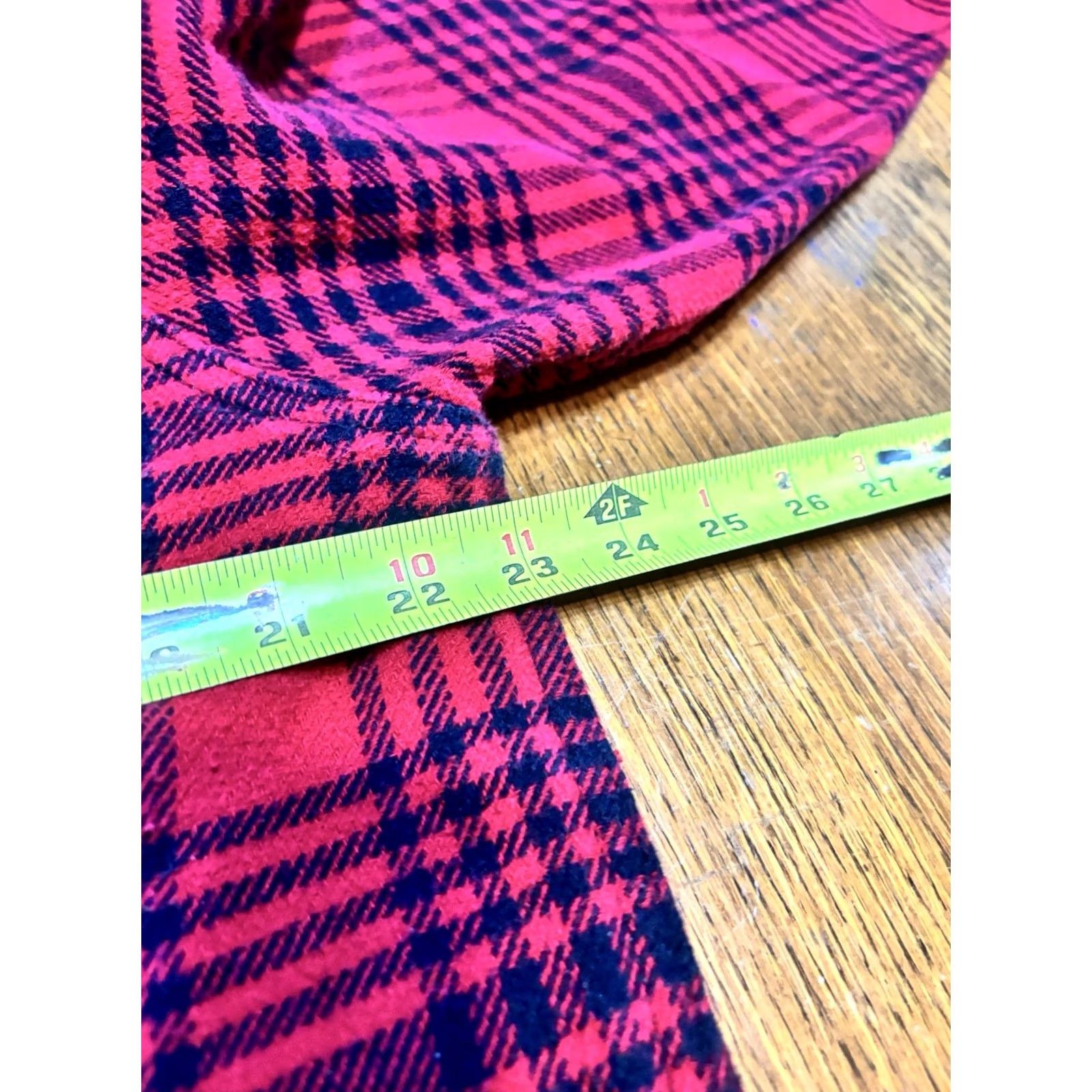 Vintage Woolrich Mens Plaid Flannel Shirt XL Red Button Down Size US XL / EU 56 / 4 - 3 Thumbnail
