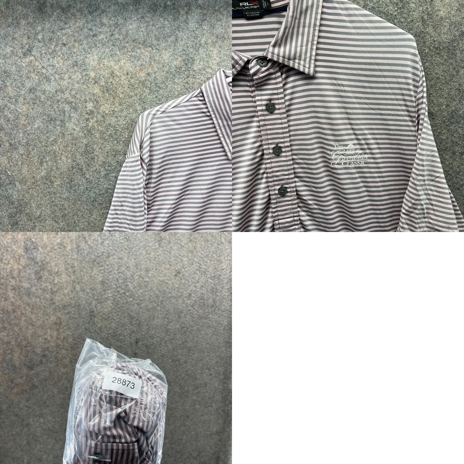 RLX Ralph Lauren VINTAGE RLX Ralph Lauren Polo Shirt Mens Large Tall Pink Golf The Greenwich Classic Big Size US L / EU 52-54 / 3 - 8 Thumbnail