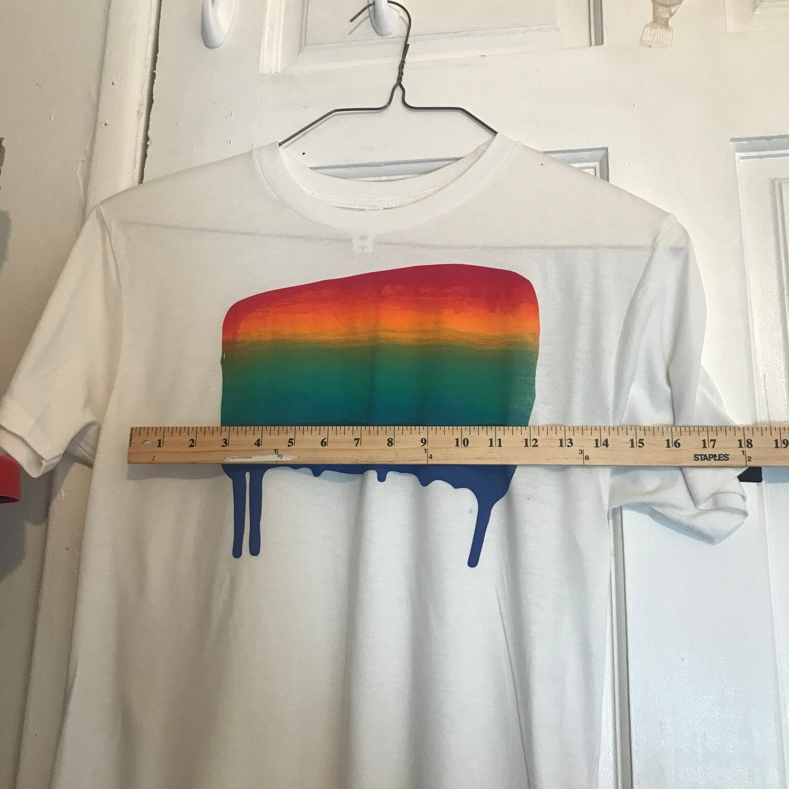 Next Level Apparel NEXT LEVEL APPAREL T-Shirt Men's M White Short Sleeve logo Size US M / EU 48-50 / 2 - 8 Thumbnail