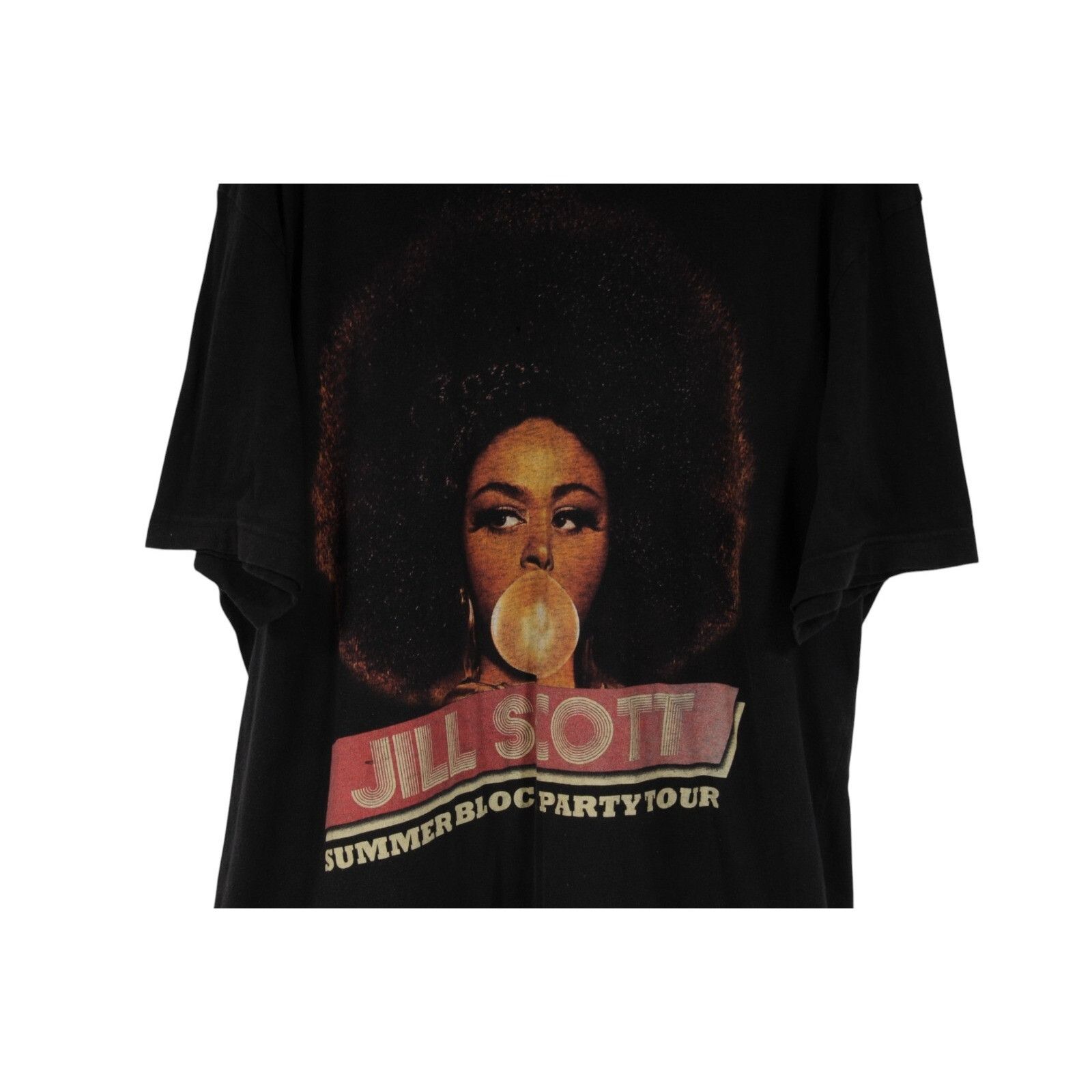 Band Tees Jill Scott Summer Block Party Tour T Shirt Vintage -02556 Size US XL / EU 56 / 4 - 3 Thumbnail