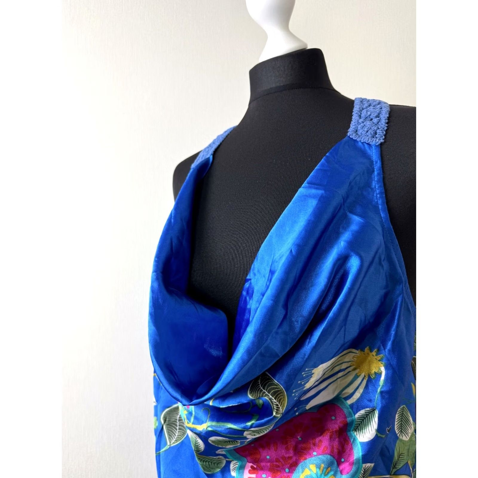 Desigual Desigual Blouse Shirt Womens XL Blue Sleeveless Top 21b2424 Size XL / US 12-14 / IT 48-50 - 3 Thumbnail