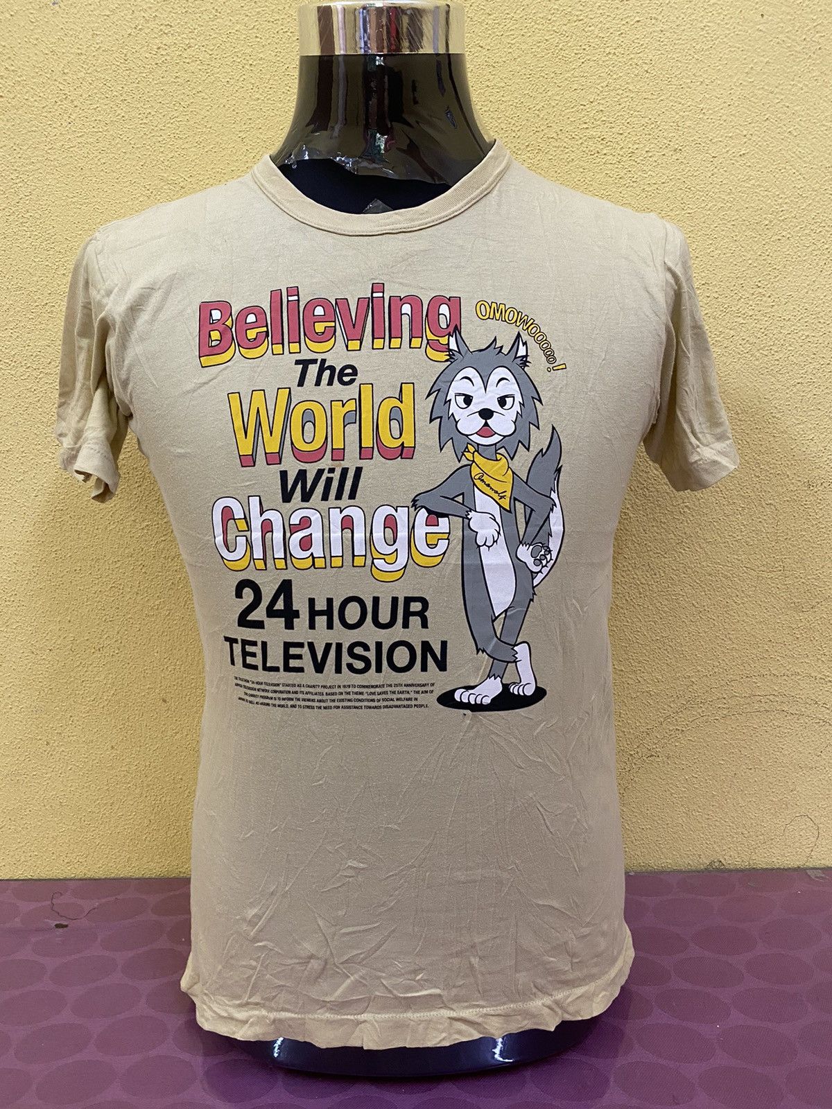 Japanese Brand × Vintage 24 Hour Television Believing The World Will Change Size US M / EU 48-50 / 2 - 2 Thumbnail
