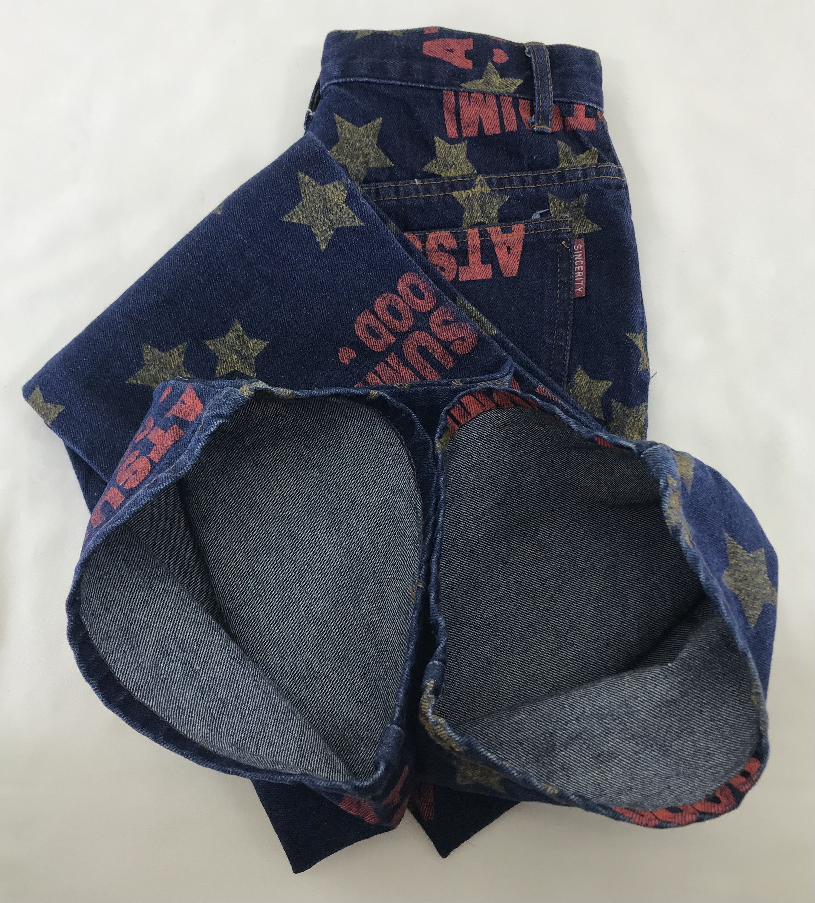 Hysteric Glamour Hysteric Glamour x Atsumi Good Over Printed Jeans Size 26" / US 2 / IT 38 - 13 Thumbnail