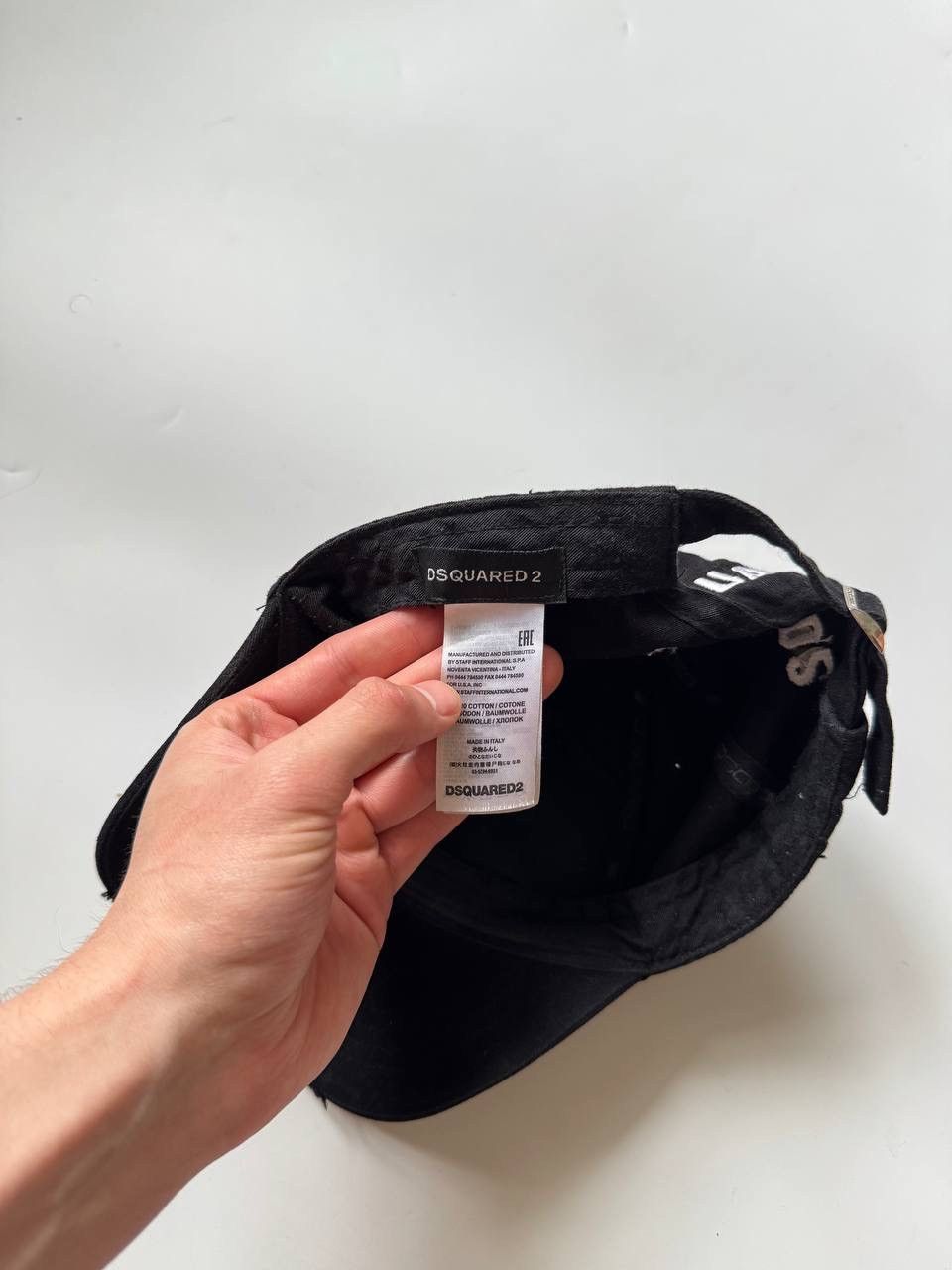 Dsquared2 Vintage big logo cap Dsquared2 OS black Size ONE SIZE - 6 Thumbnail