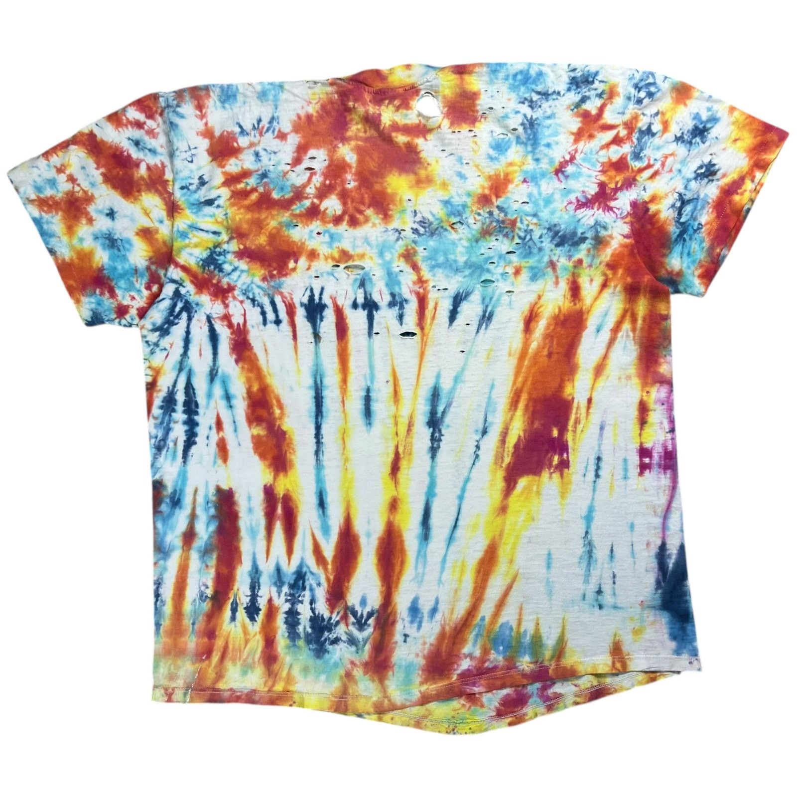 Band Tees × Grateful Dead × Vintage 1980s Grateful Dead Space Your Face tie dye faded band tee Size US XL / EU 56 / 4 - 7 Thumbnail