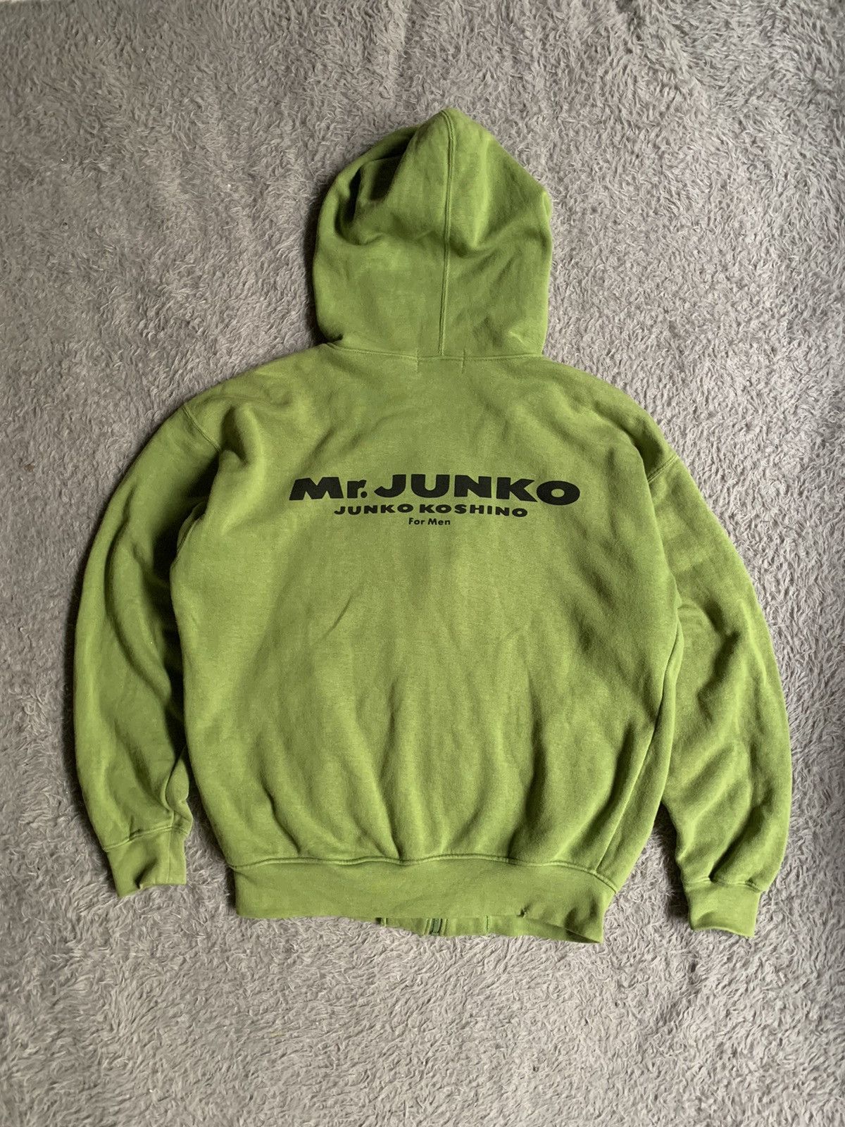 Japanese Brand Vintage Mr. Junko Koshino For Men Zip Hooide Size US M / EU 48-50 / 2 - 9 Thumbnail