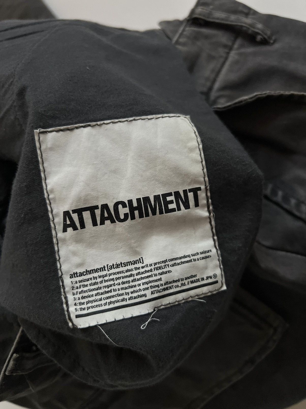 Attachment 🔥Attachment Kazuyuki Kumagai Heavy Twill Canvas Flared Pants Size US 30 / EU 46 - 16 Thumbnail
