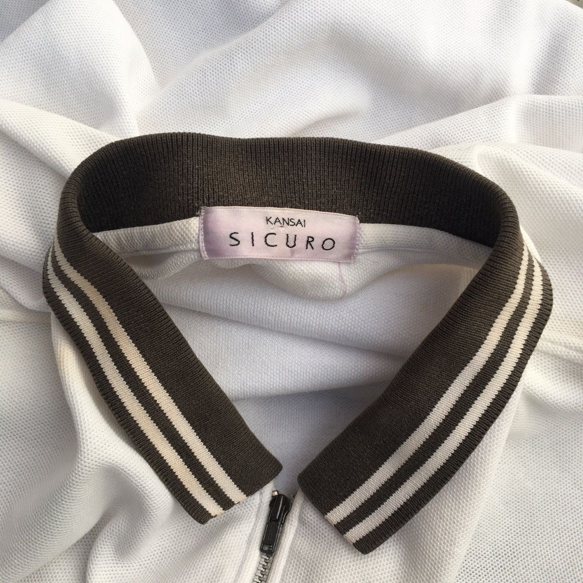 Japanese Brand × Kansai Yamamoto × Vintage Vintage KANSAI MAN SICURO Polo Tee Size US M / EU 48-50 / 2 - 11 Thumbnail
