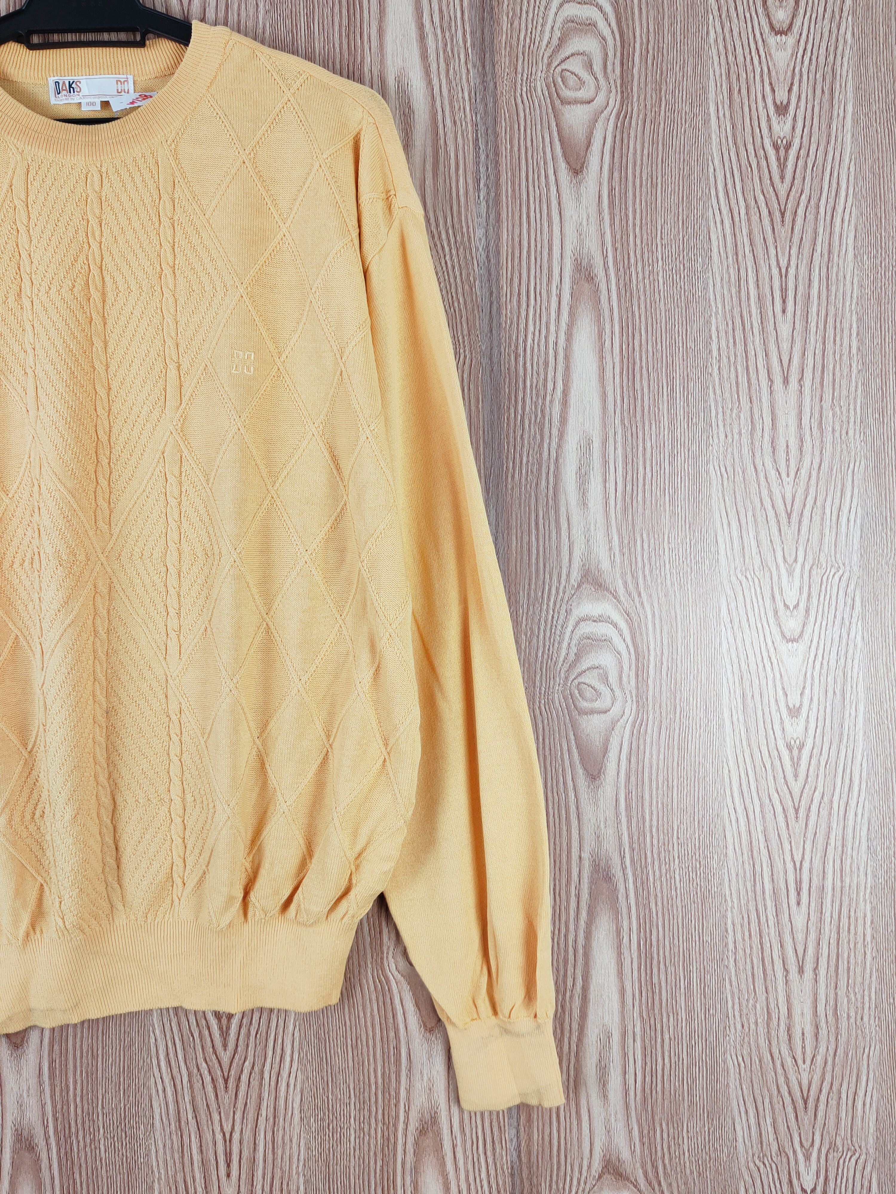 DAKS Daks London Yellow Golf Knitwear Sweatshirts #W128 Size US M / EU 48-50 / 2 - 6 Thumbnail