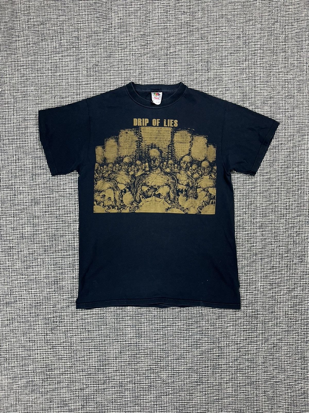 Band Tees × Vintage vintage drip of lies hardcore metal rare band tee Size US M / EU 48-50 / 2 - 1 Thumbnail