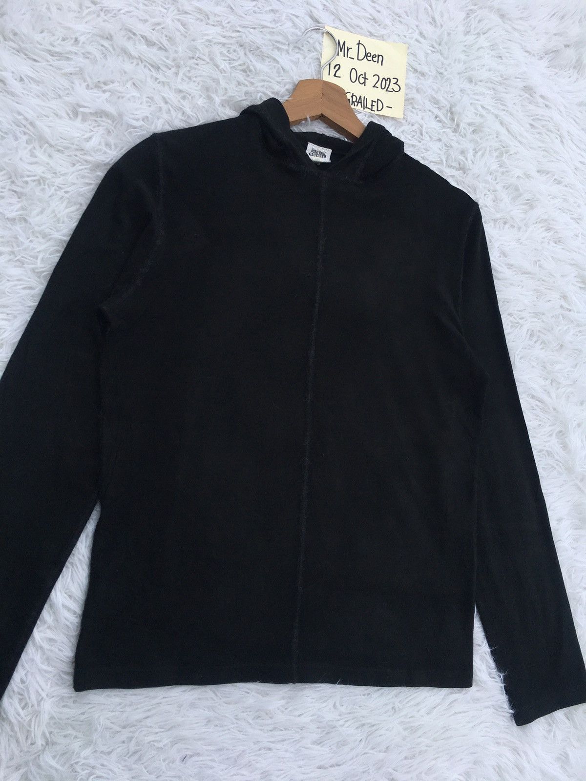 Jean Paul Gaultier Rare Vintage Jean Paul Gaultier Longsleeve Hoodie Shirt Size US S / EU 44-46 / 1 - 5 Thumbnail