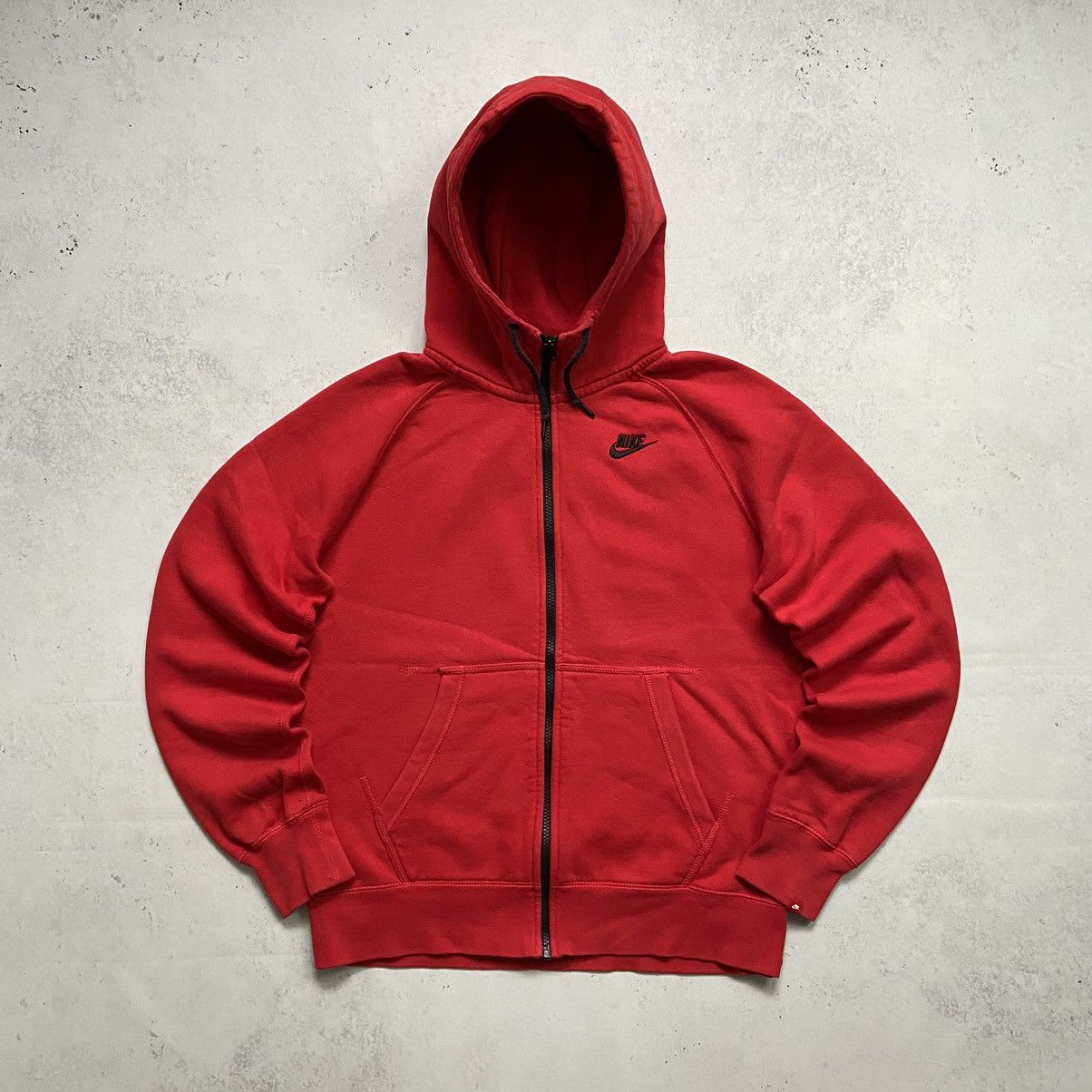 Nike Nike Hoodie Zip Up Small Logo Vintage Y2K Drill Gorpcore Grailed