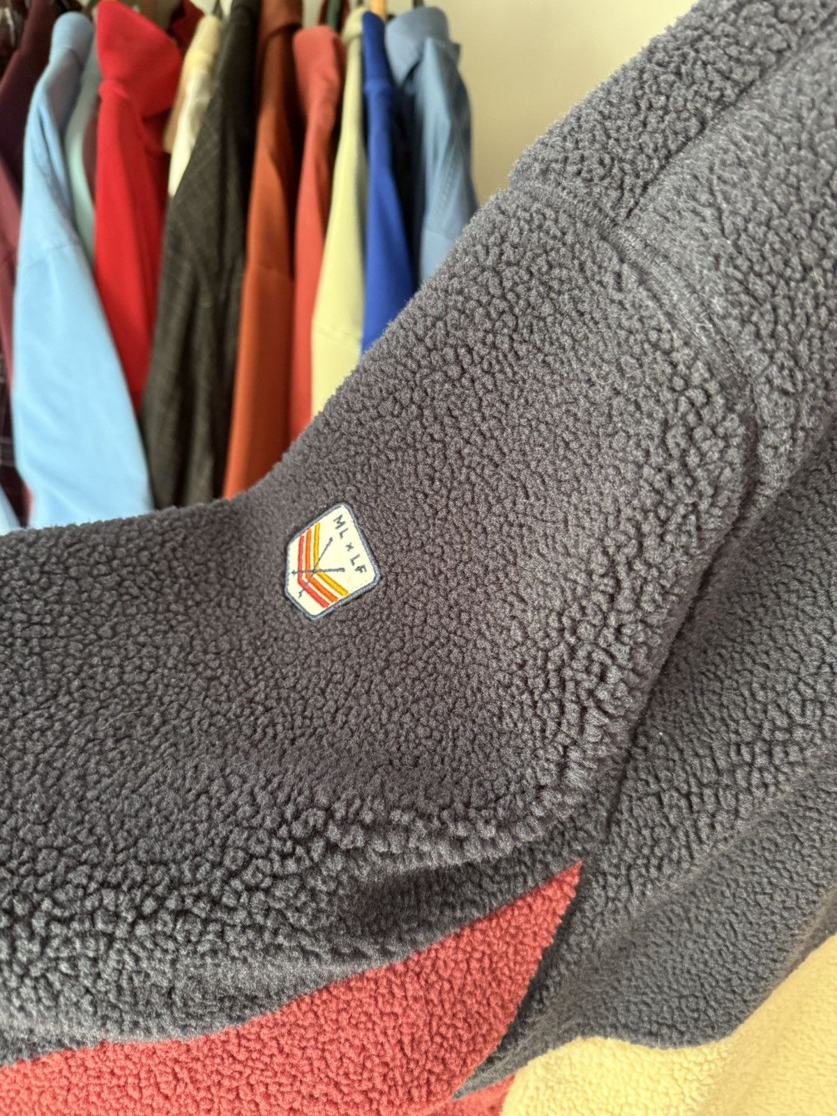 Marine Layer Marine Layer X Lost & Found Jacket Colorblock Sherpa XXL Size US XXL / EU 58 / 5 - 3 Thumbnail