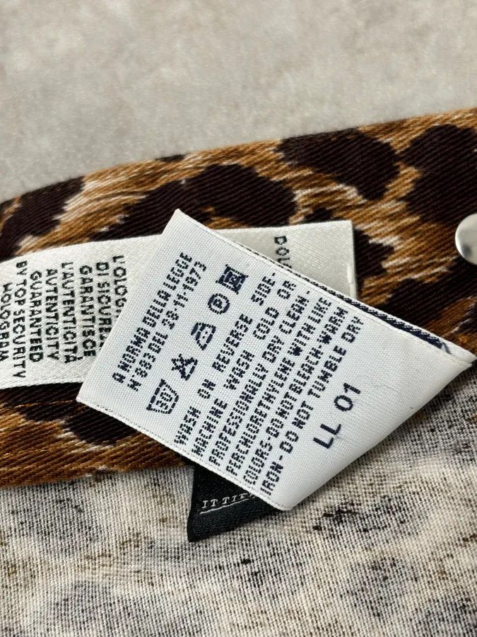 Dolce & Gabbana 2000s Dolce & Gabbana Leopard Print Denim Jacket Size S / US 4 / IT 40 - 12 Thumbnail