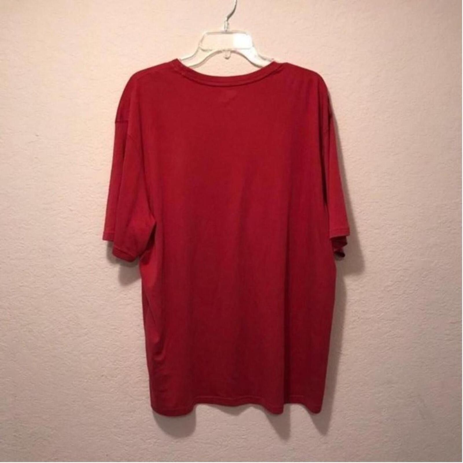 Unknown London Basic Red Short Sleeve T-Shirt Size US XL / EU 56 / 4 - 3 Thumbnail