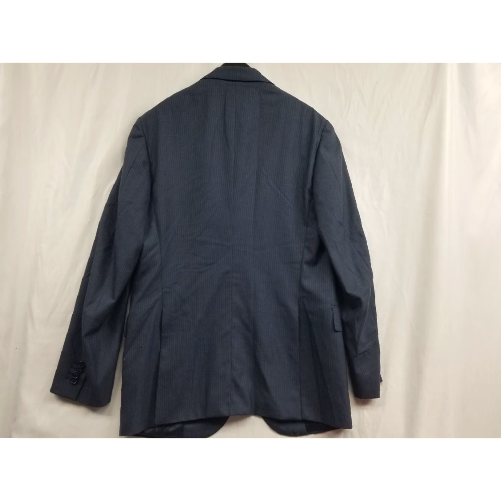 Corneliani Corneliani Blazer Sport 50R Blue Fine Wool Coat Casual Jacket 3 Button Italy Men Blazer Notch Lapel Long Wool Size 50R - 2 Thumbnail