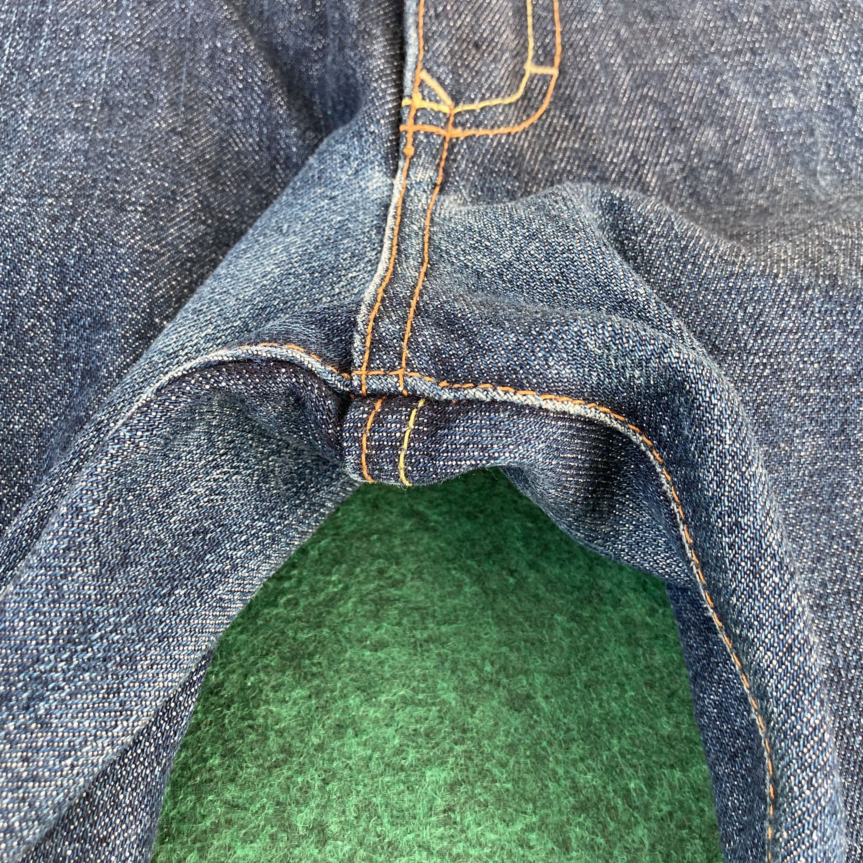 Japanese Brand Vtg Cav Concave Attempt Empt Japan Denim Zipper Jeans Size US 31 - 6 Thumbnail