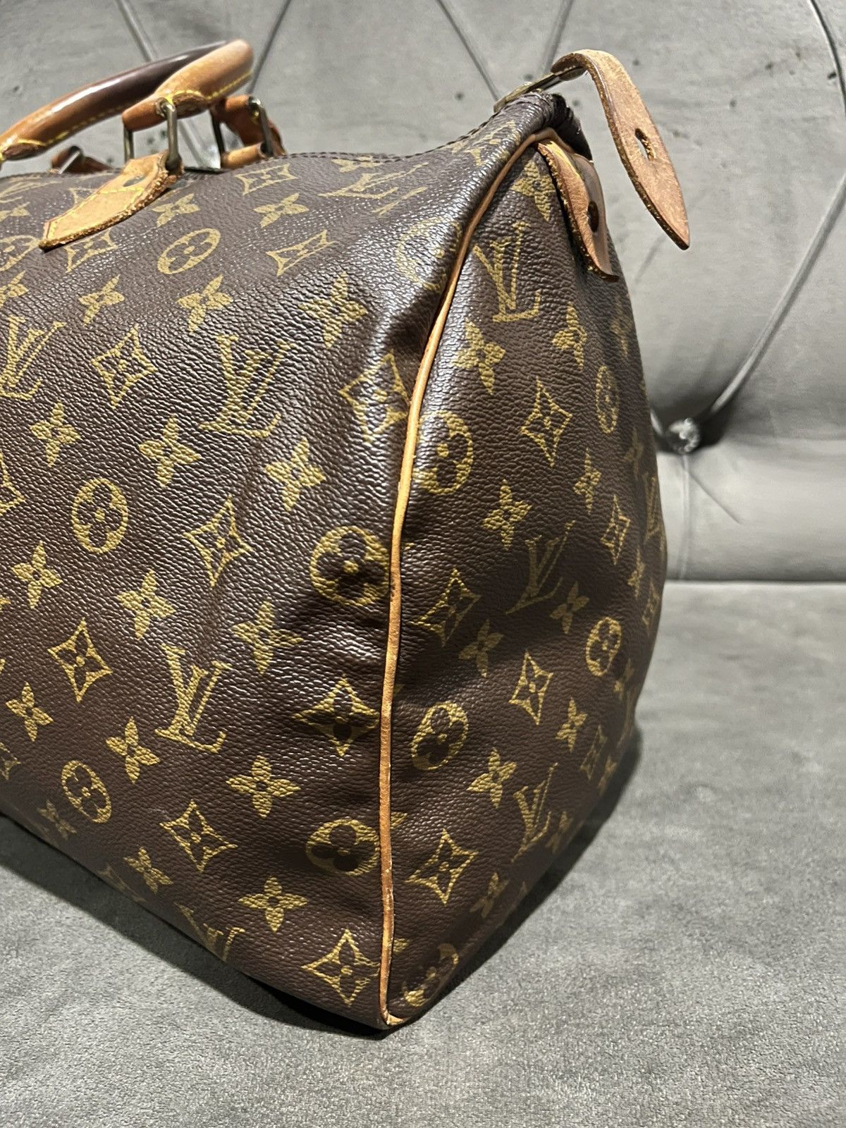 Louis Vuitton Authentic LOUIS VUITTON Monogram Speedy 40 Size ONE SIZE - 6 Thumbnail