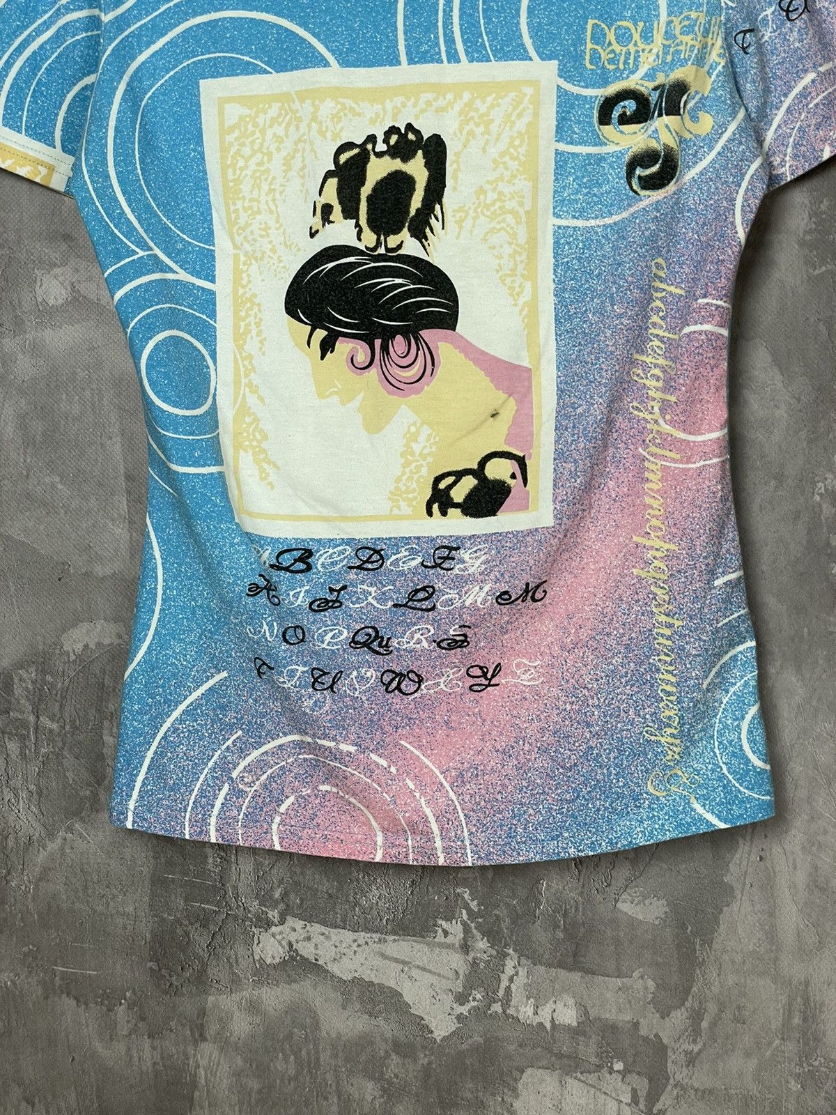 Dolce & Gabbana Vintage Y2K Dolce Gabbana Coloured Japanese Geisha tank top Size S / US 4 / IT 40 - 10 Thumbnail