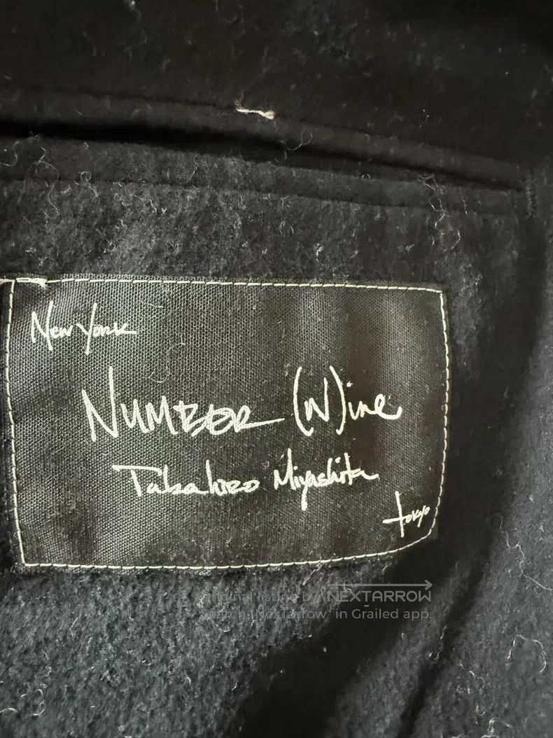 Number (N)ine Number (N)ine Fur collar wool coat Size US L / EU 52-54 / 3 - 7 Thumbnail