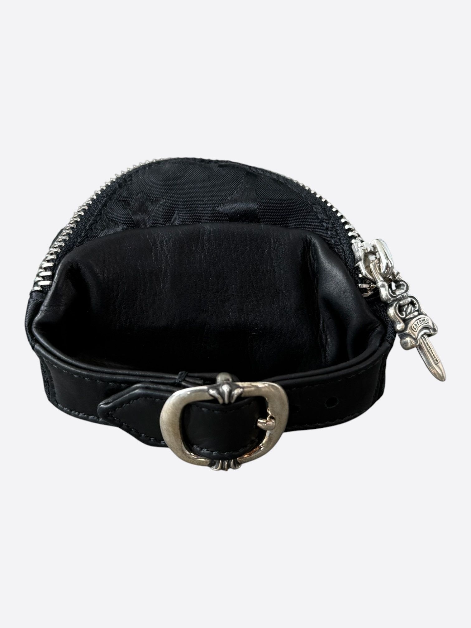 Chrome Hearts Chrome Hearts Black Stencil Nylon Wrist Bag Size ONE SIZE - 3 Thumbnail