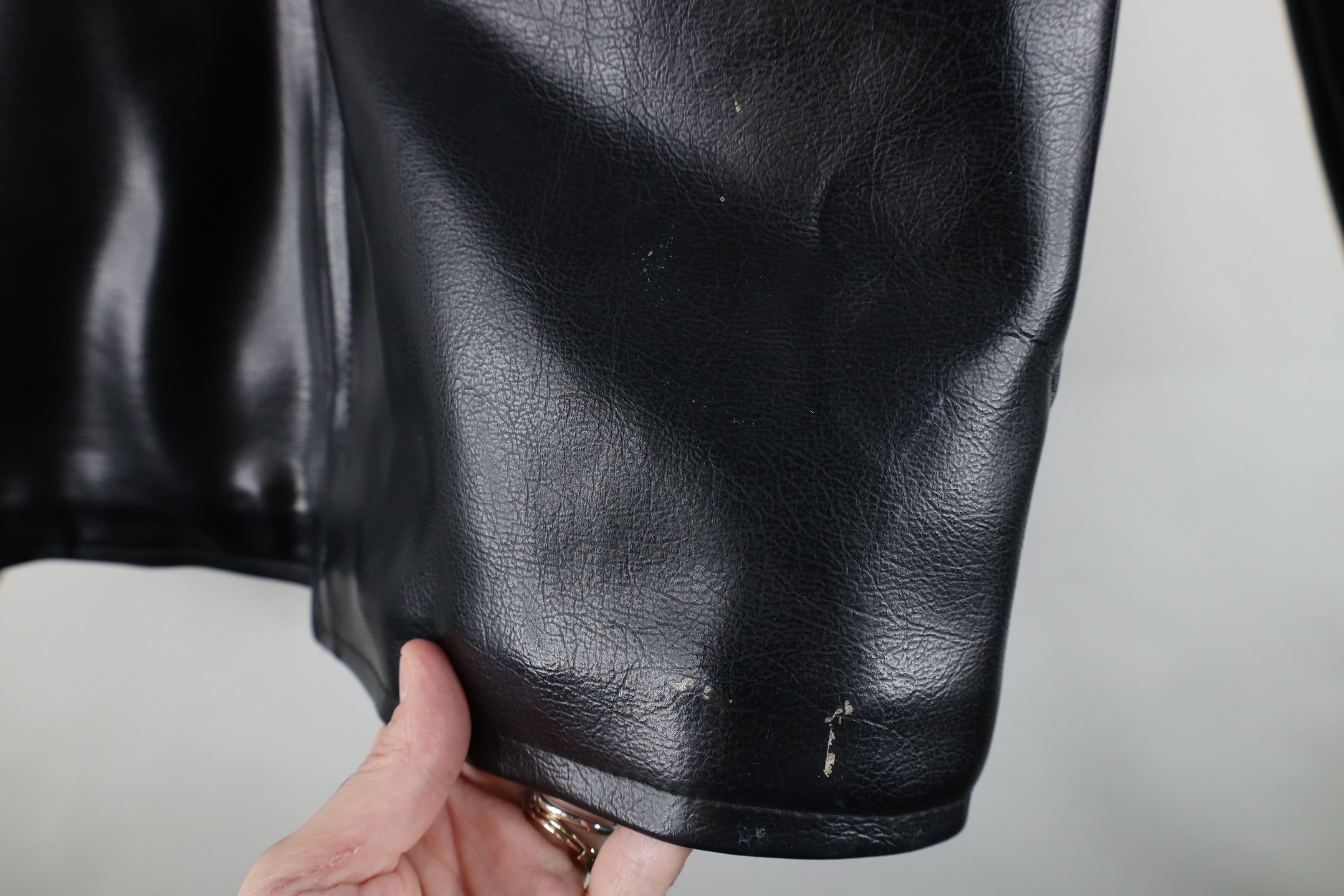 Vintage Vintage 70s Streetwear Faux Leather Motorcycle Jacket Japan Size US M / EU 48-50 / 2 - 7 Thumbnail