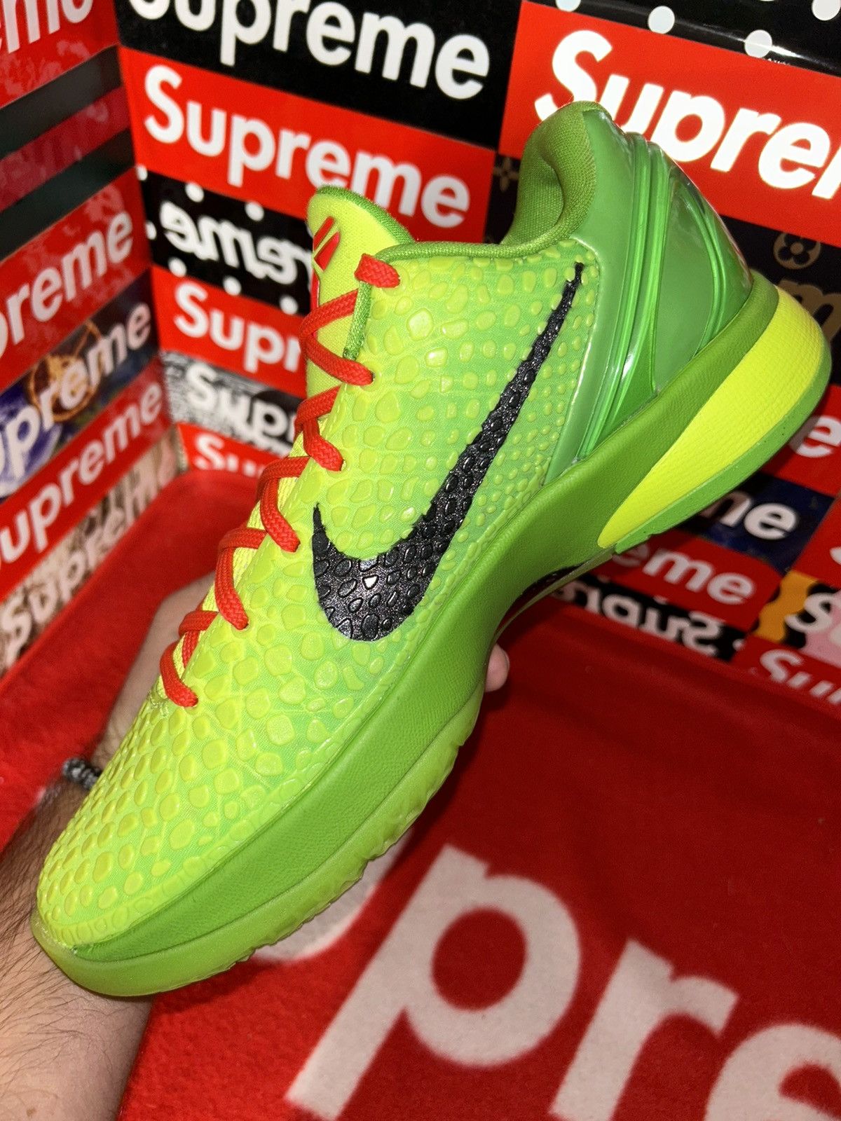 Nike Nike Kobe 6 Protro Grinch 2020 CW2190-300 size 9 VNDS Size US 9 / EU 42 - 9 Thumbnail