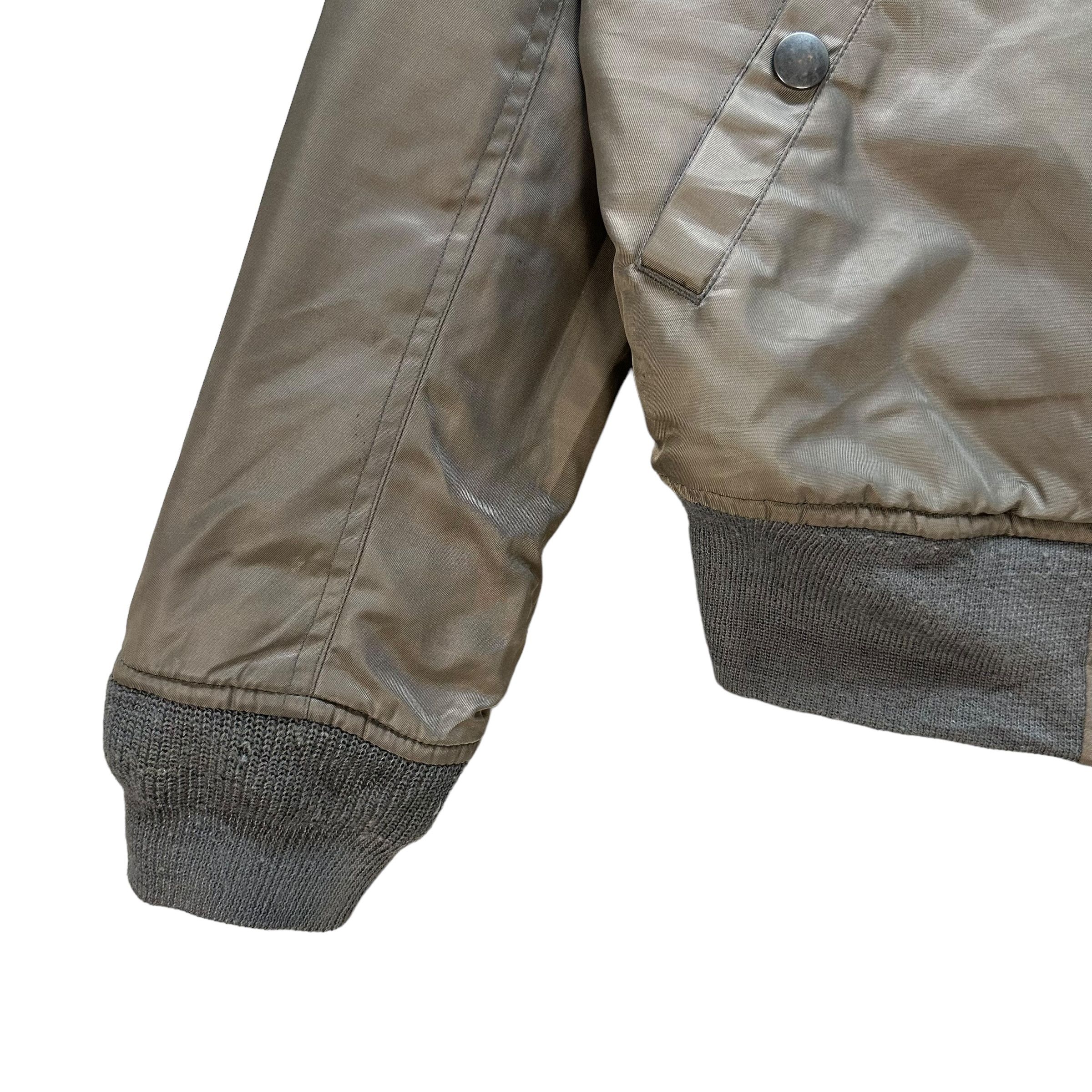 Avirex AVIREX USA Big Logo Junior MA-1 Bomber Jacket #A42-0949 Size US XXS / EU 40 - 8 Thumbnail