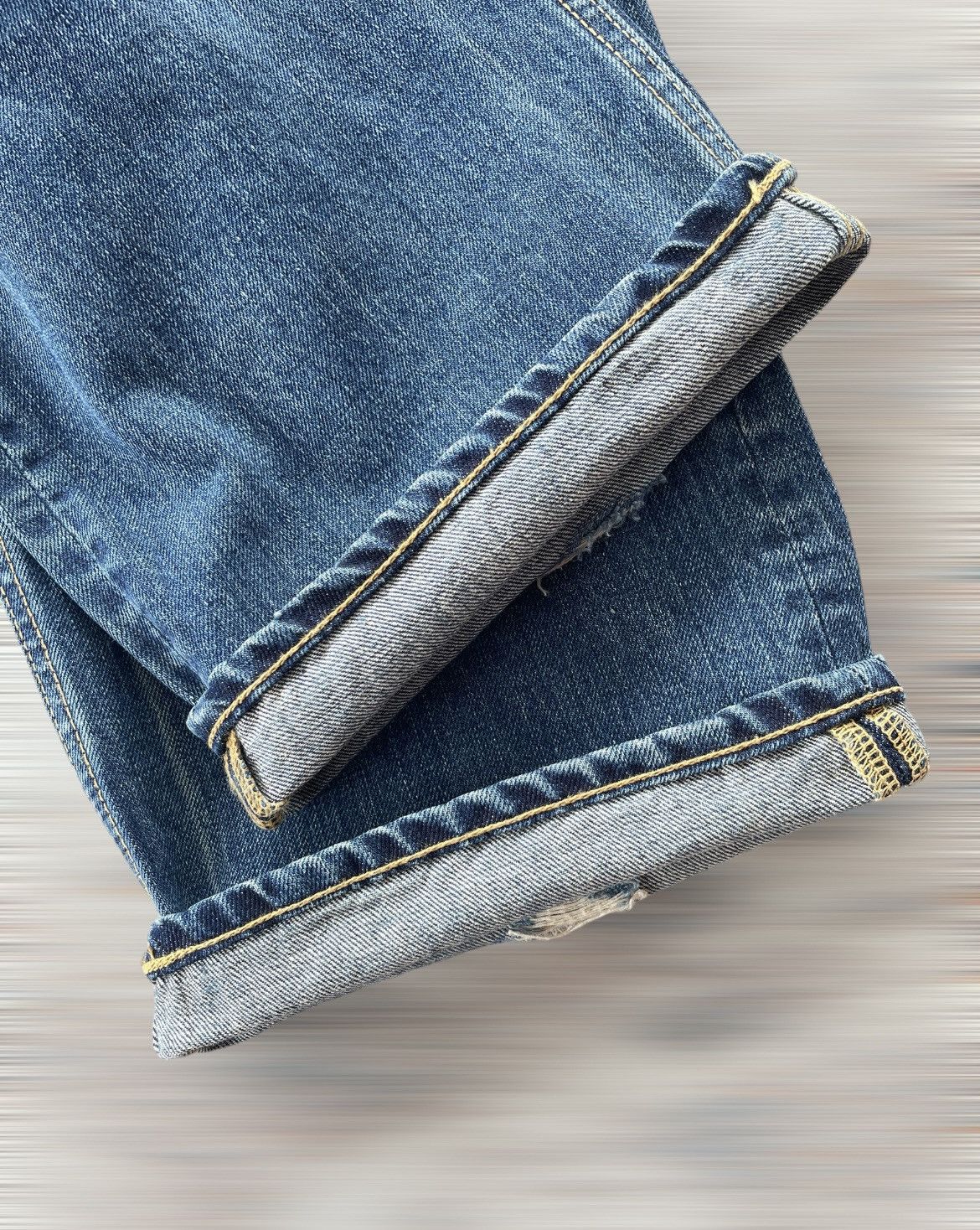 Designer × Fashion Victim × Japanese Brand VICTIM JAPAN DISTRESSED JEANS Size US 37 - 10 Thumbnail