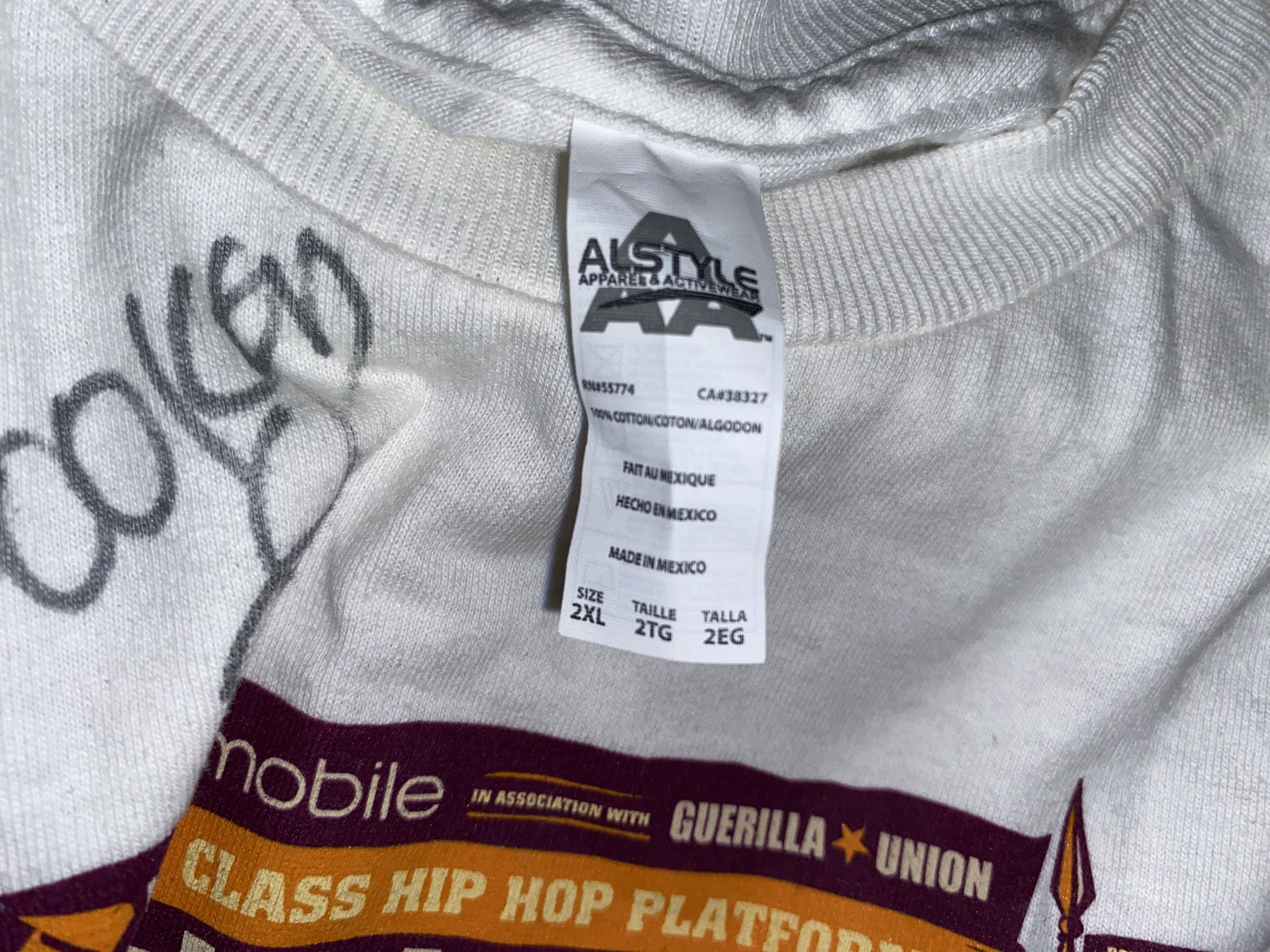 Alstyle × Band Tees × Vintage RARE Rock the Bells 2011 music Festival shirt Cypress Hill ! Size US XXL / EU 58 / 5 - 6 Thumbnail
