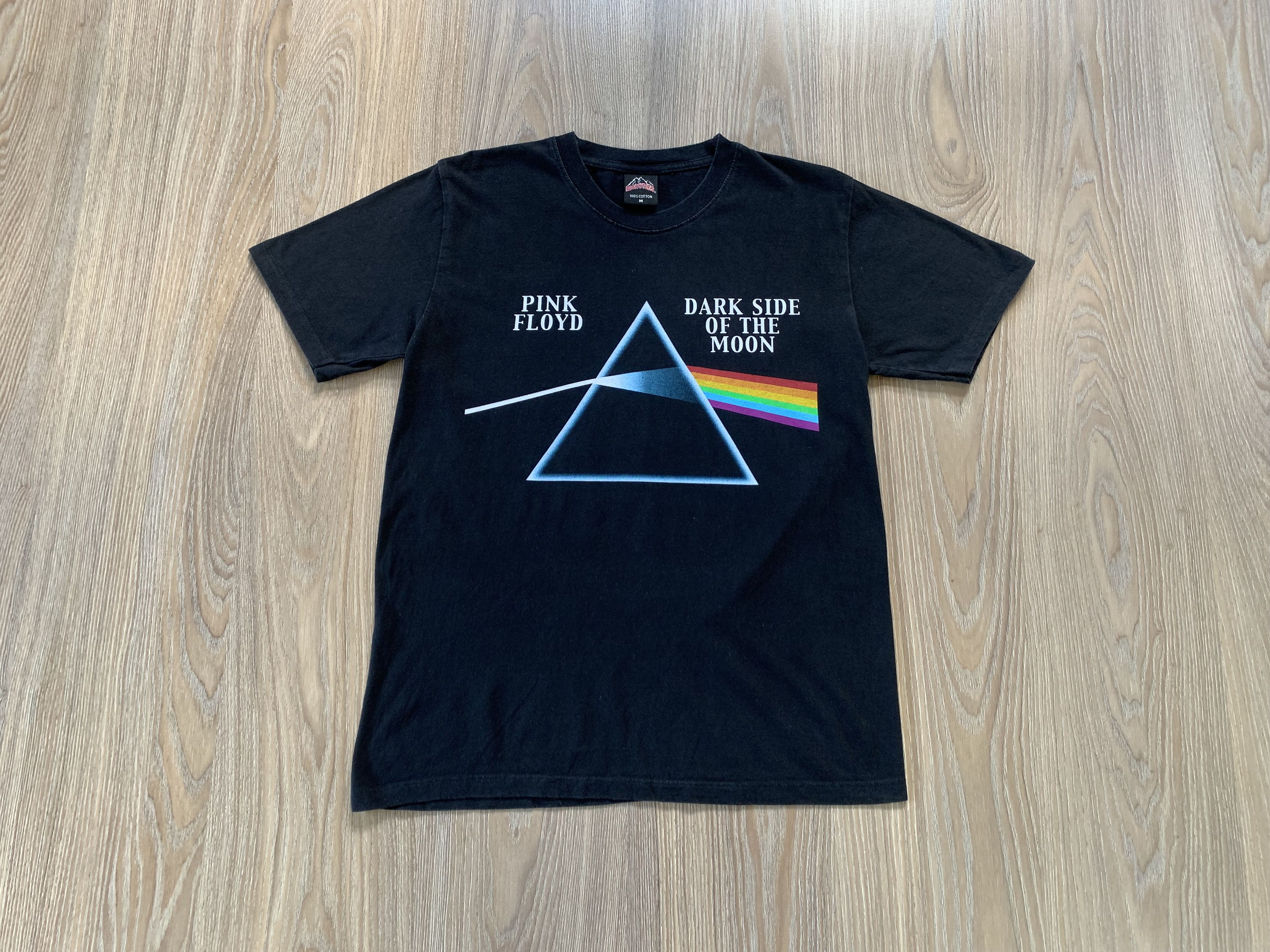 Band Tees Rock@Tees Pink Floyd The Dark Side Of The Moon T-Shirt Size US M / EU 48-50 / 2 - 11 Thumbnail