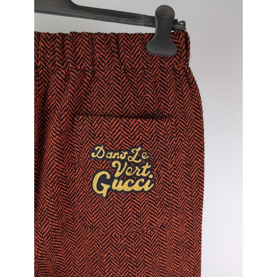 Gucci o1rshd1 Sweatpants & Joggers in Black/Orange Size US 36 / EU 52 - 13 Thumbnail