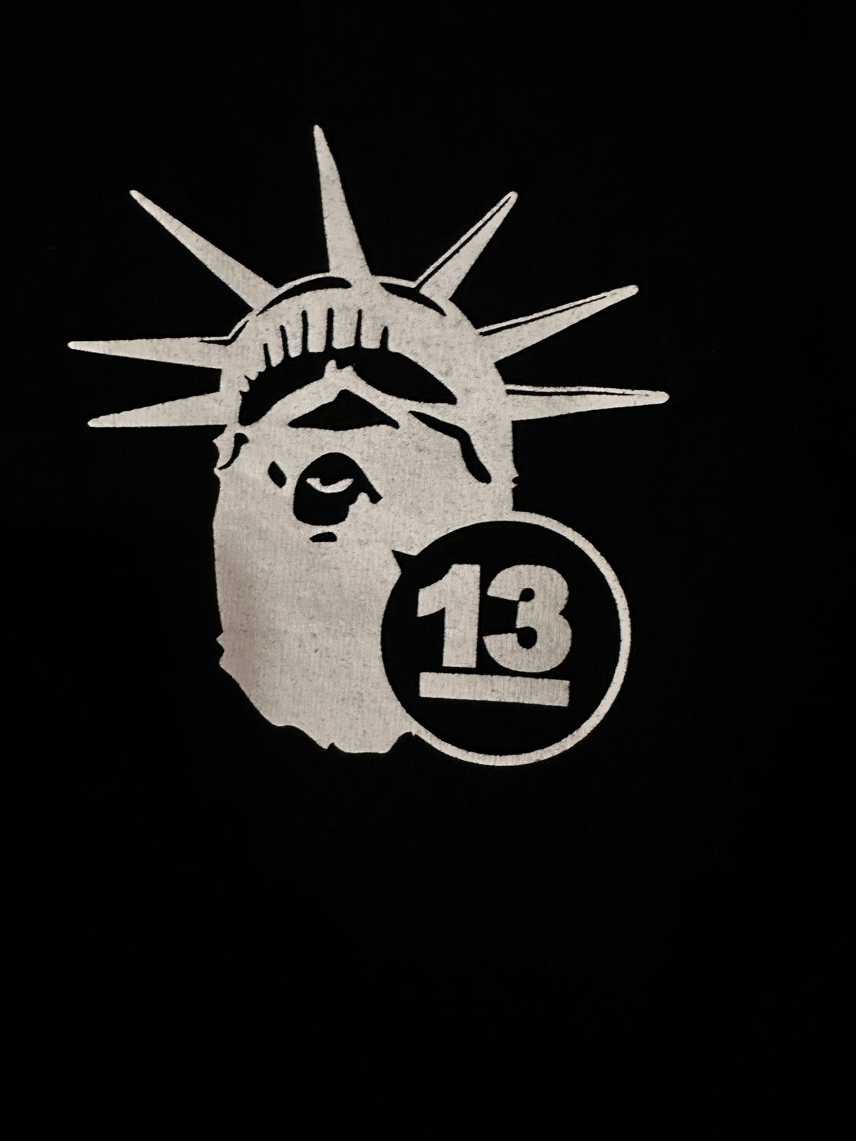 Bape Bape New York 13th Anniversary Ape Head Tee Size US XL / EU 56 / 4 - 4 Thumbnail