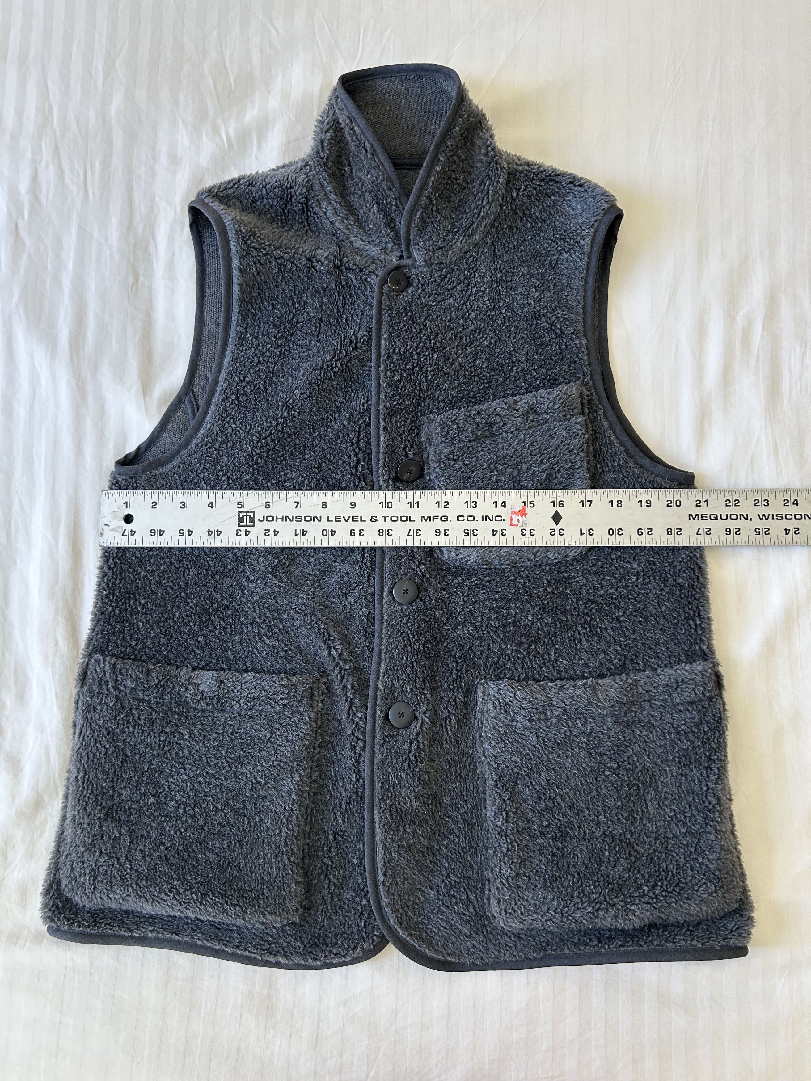 Visvim visvim sport Wool Boa Gilet Grey Size US XL / EU 56 / 4 - 2 Thumbnail