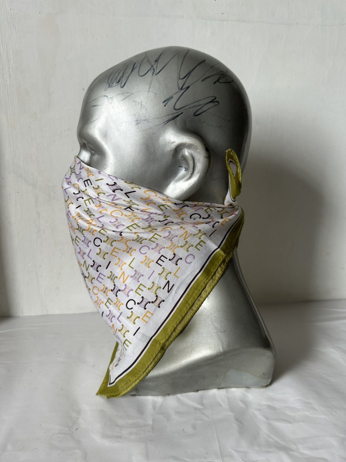 Vintage Vintage Celine Handkerchief/ Neckerchief/ Bandana Size ONE SIZE - 3 Thumbnail