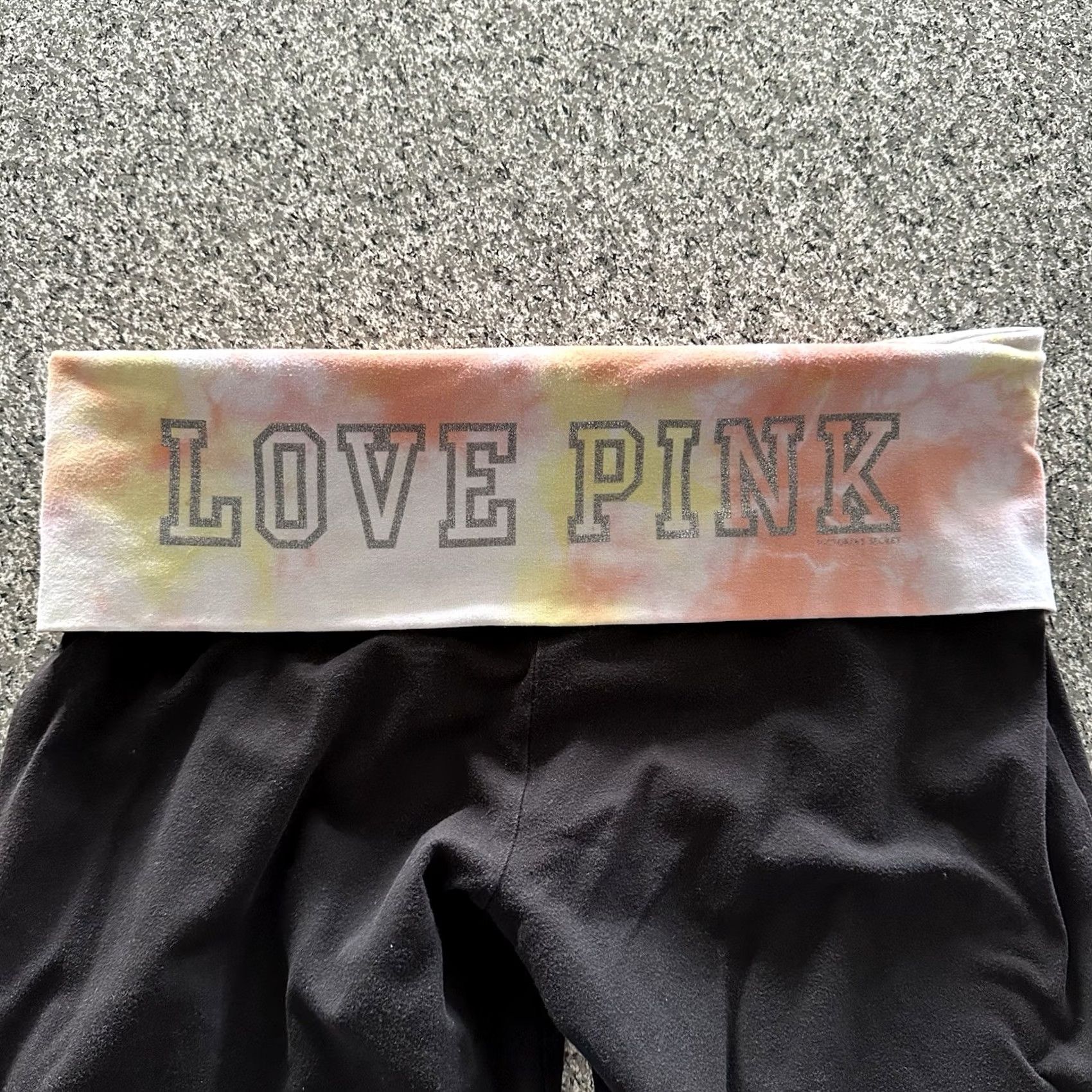 Victoria's Secret Victoria's Secret PINK Capri Pants Women’s L Black Low Rise Yoga Capris Size 36" / US 14 / IT 50 - 2 Thumbnail